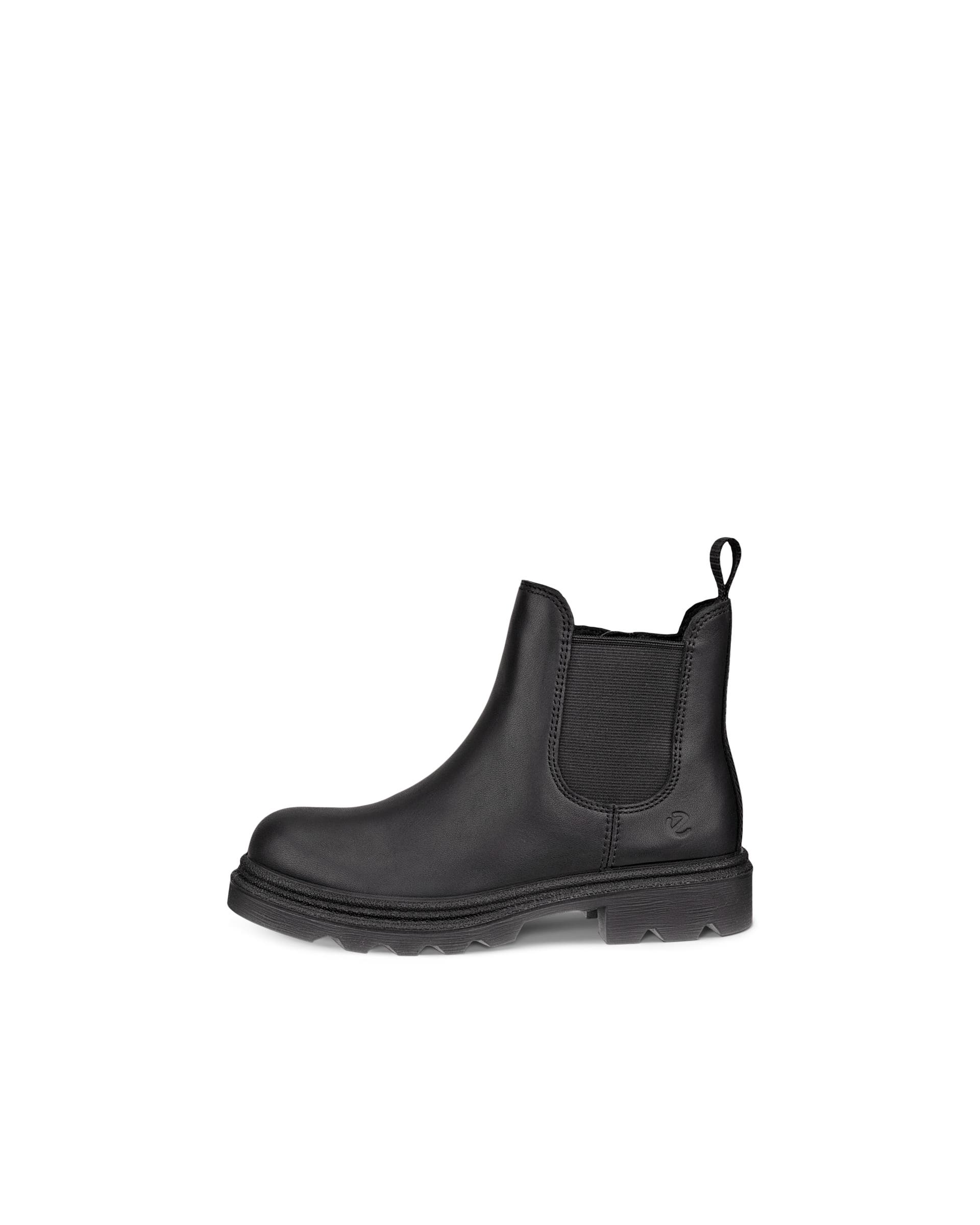 ECCO® Grainer Vattentät Chelseaboots skinn barn - Svart - Outside