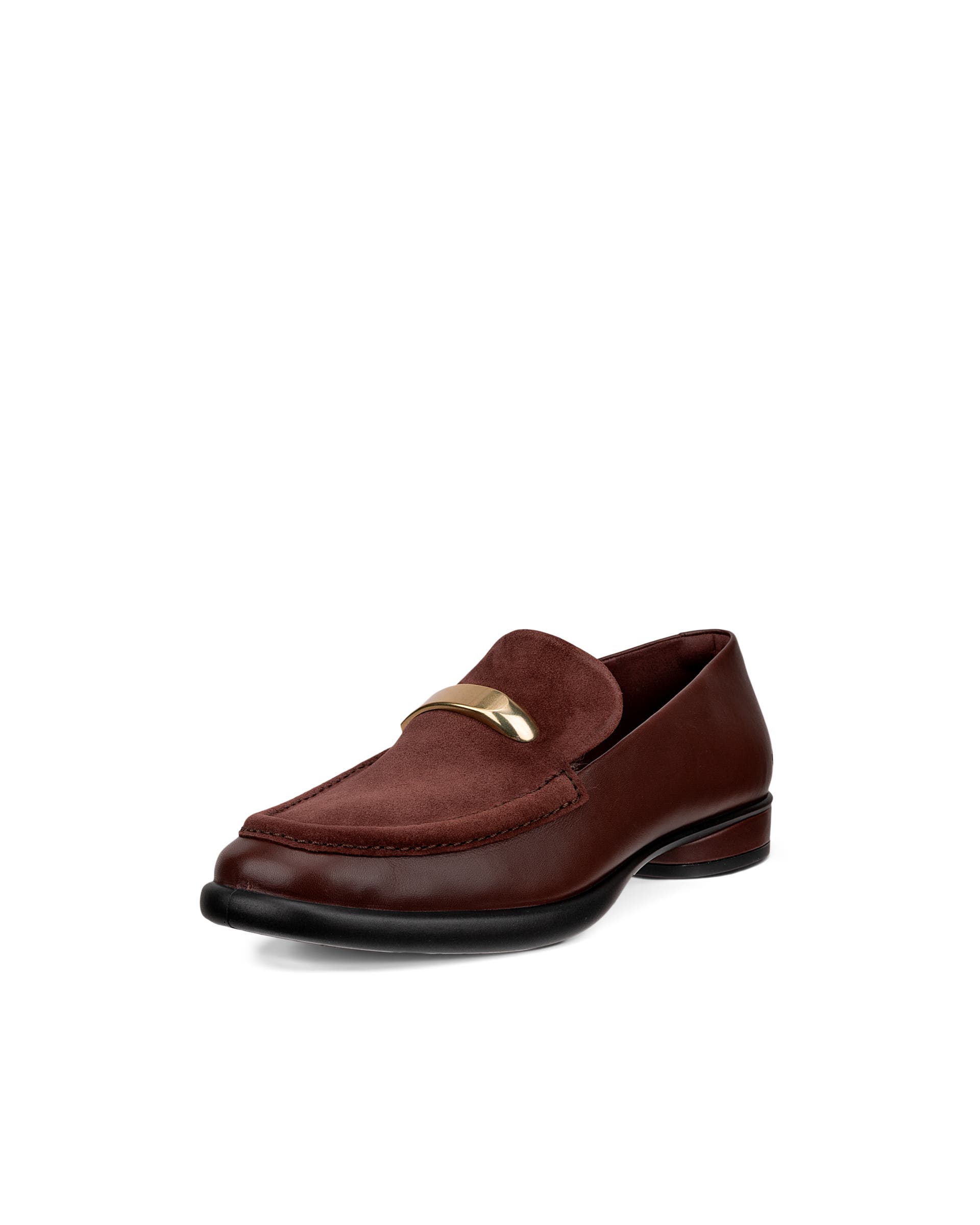 Women's ECCO® Sculpted LX Leather Loafer - Brown - Main