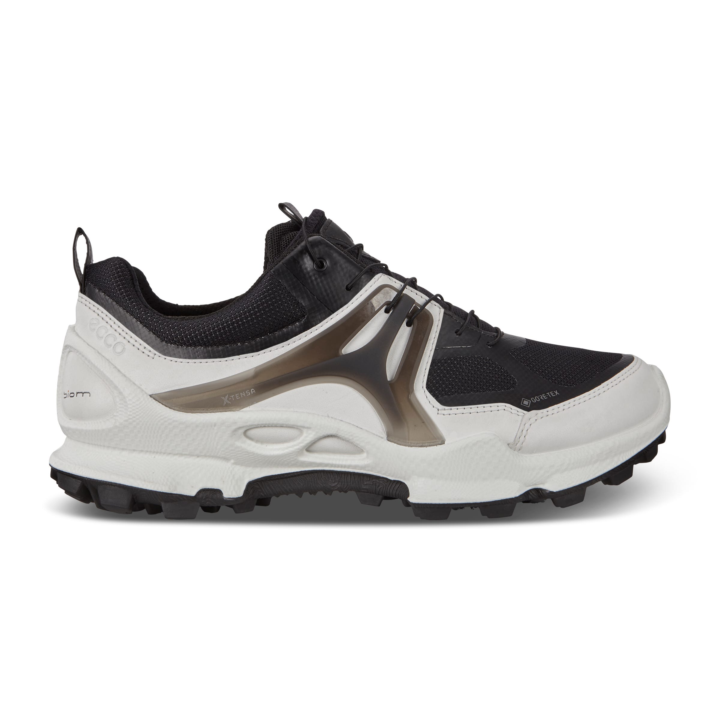 Men's ECCO® BIOM C-Trail Textile Gore-Tex Outdoor Sneaker - White - Outside
