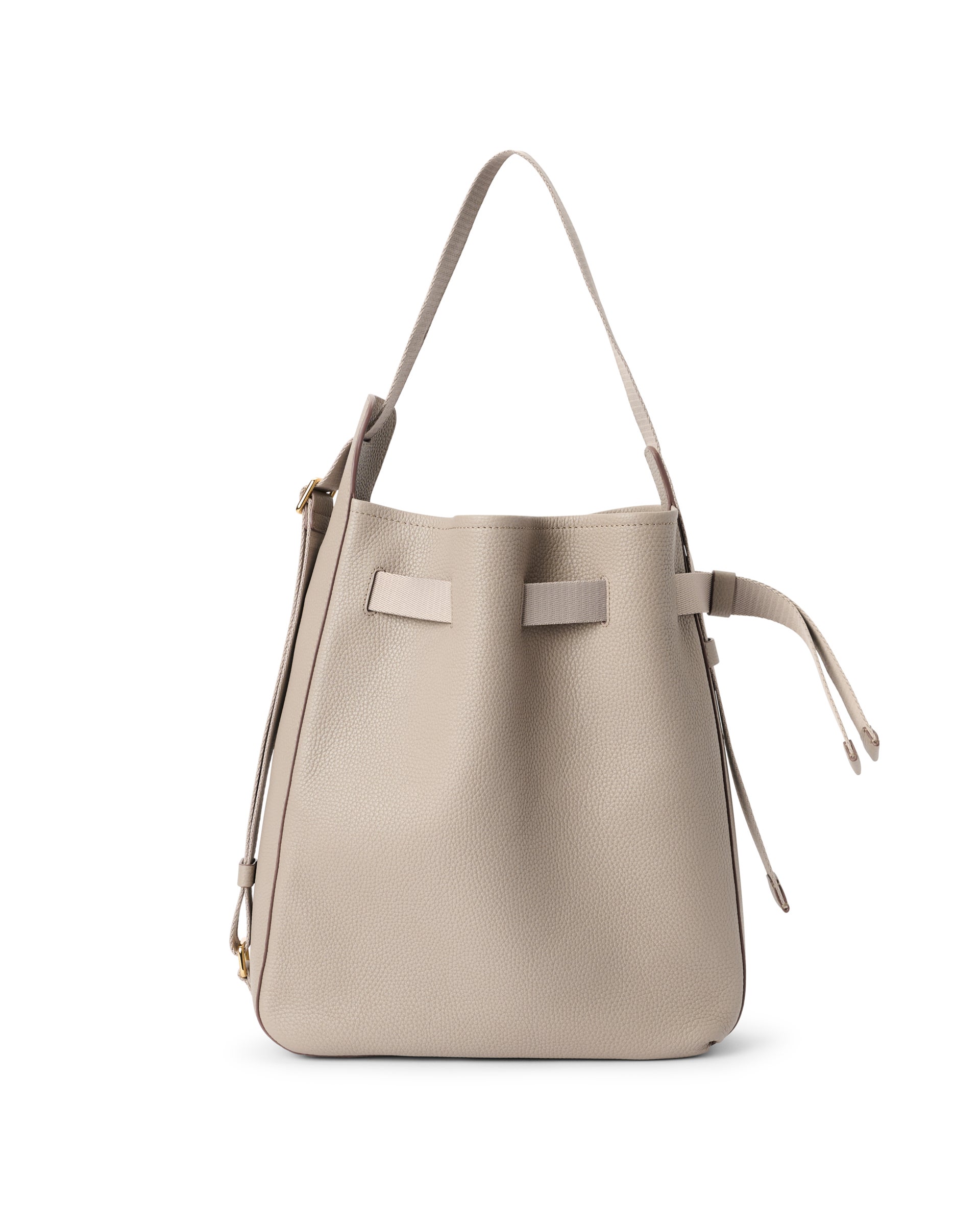 ECCO® Sail Bag bőr hobo táska - Bézs - Main