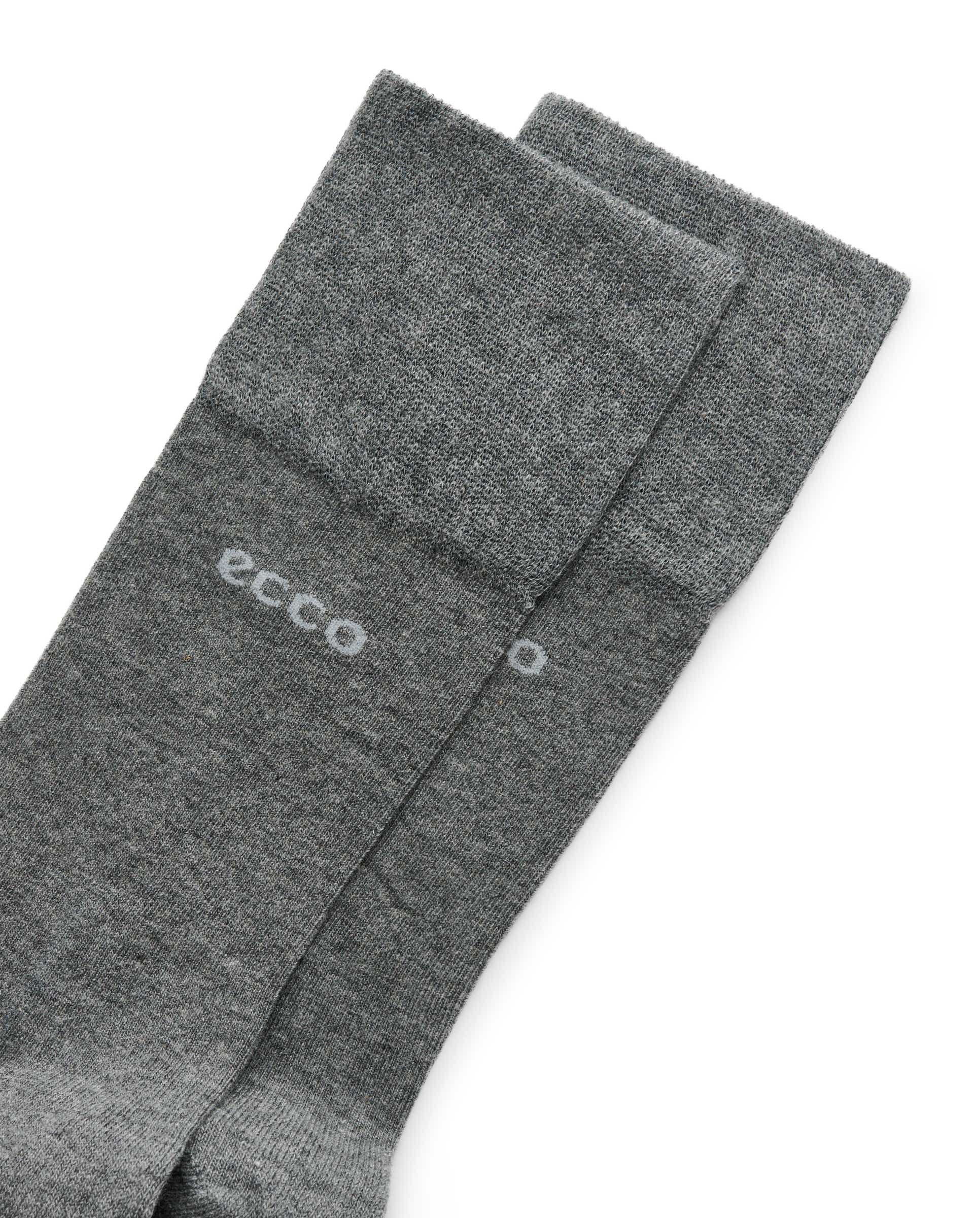 ECCO® Longlife chaussettes mi-hautes unisex - Gris - Detail-1