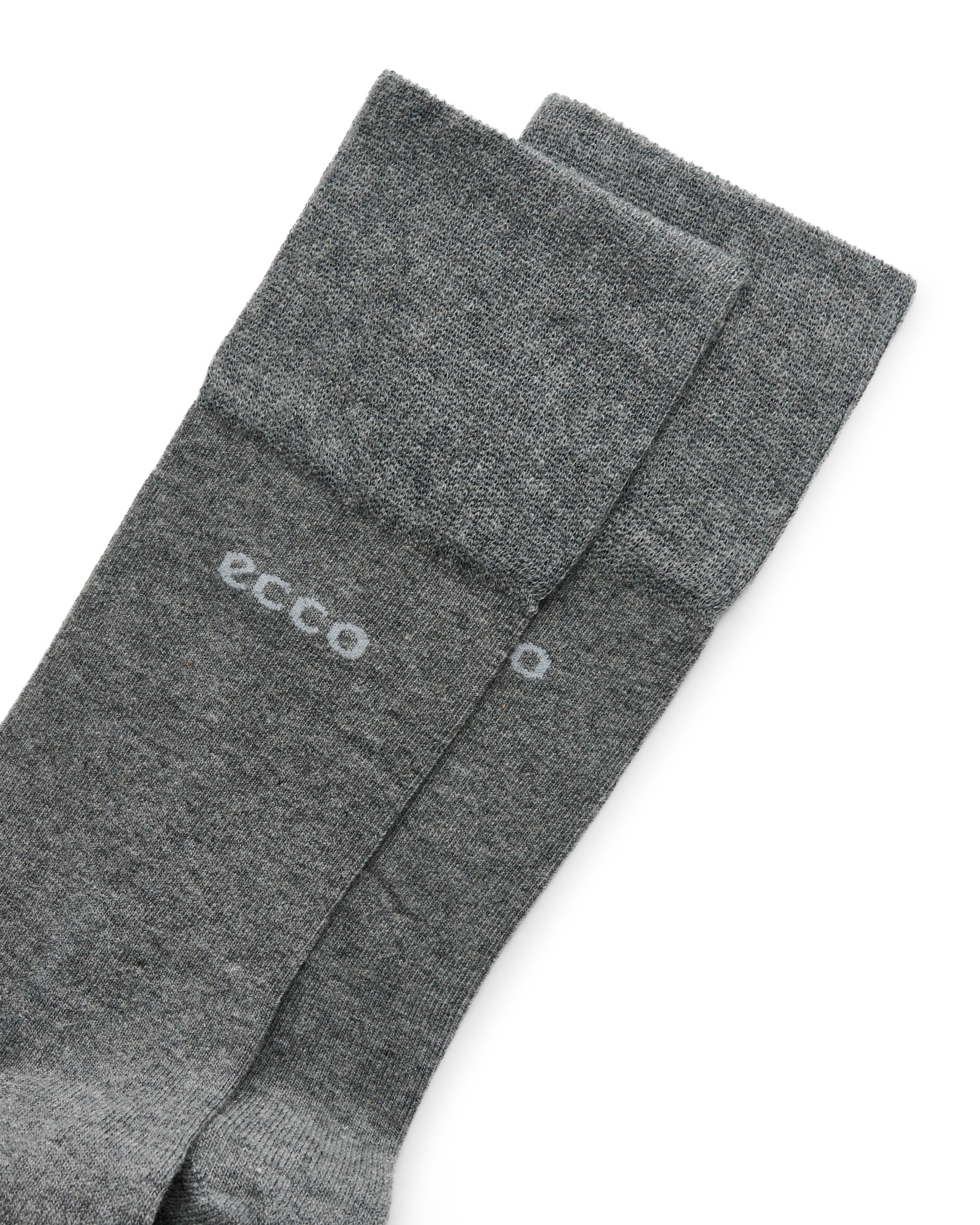 ECCO® Longlife chaussettes mi-hautes unisex - Gris - Detail-1
