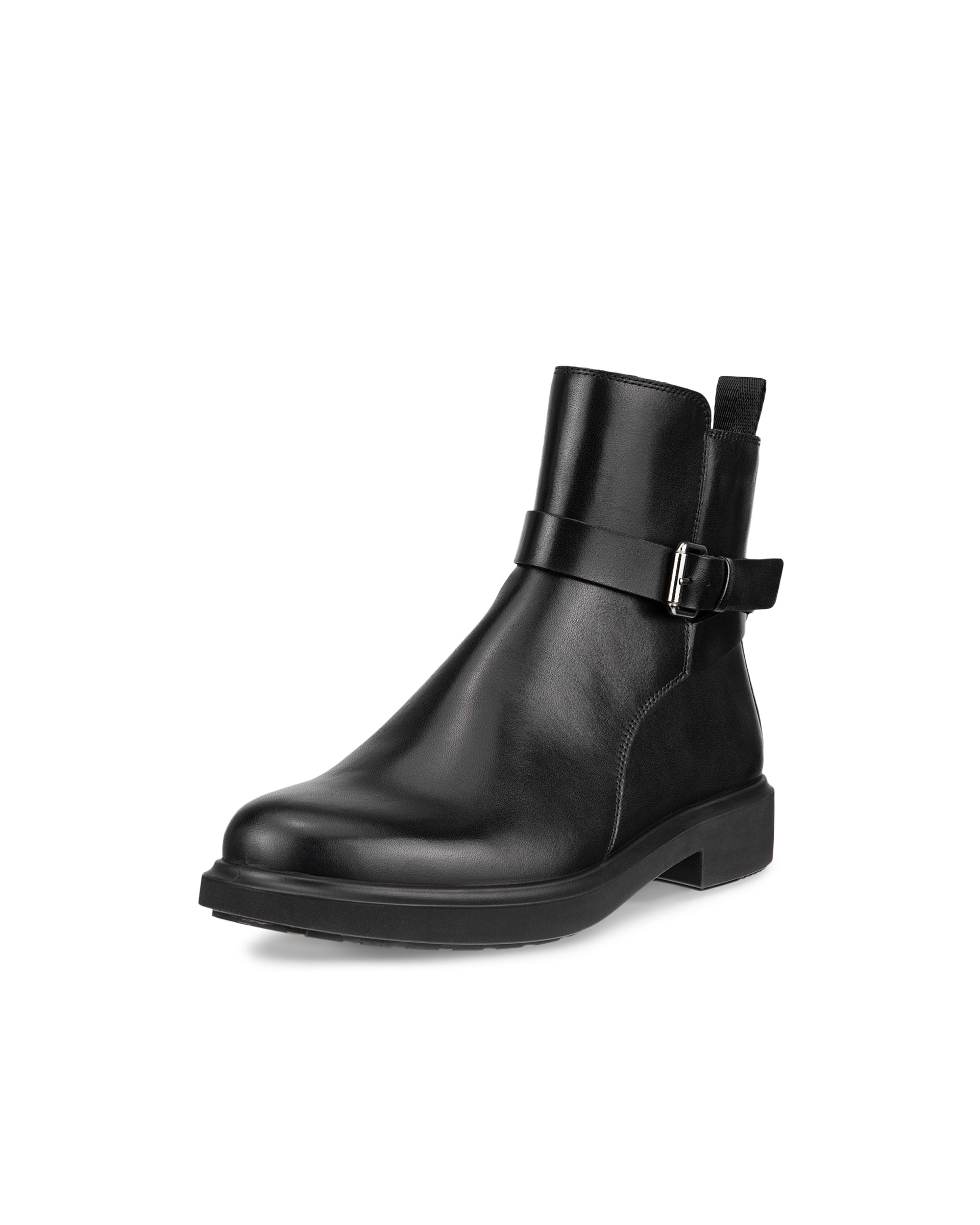ECCO® Metropole Amsterdam bottes de pluie en cuir pour femme - Noir - Main