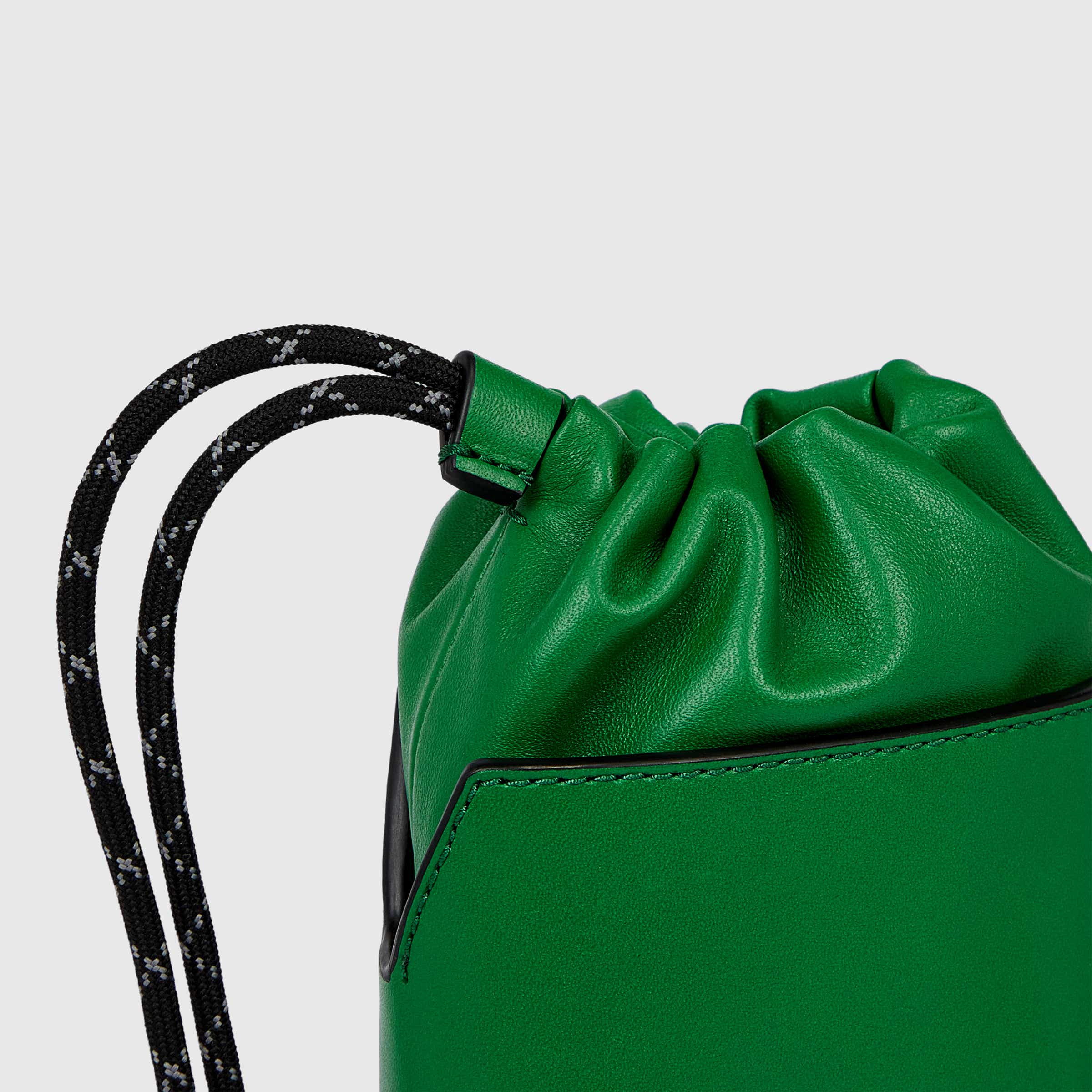 ECCO® E Leather Sling Double E Bag - Green - Detail-1