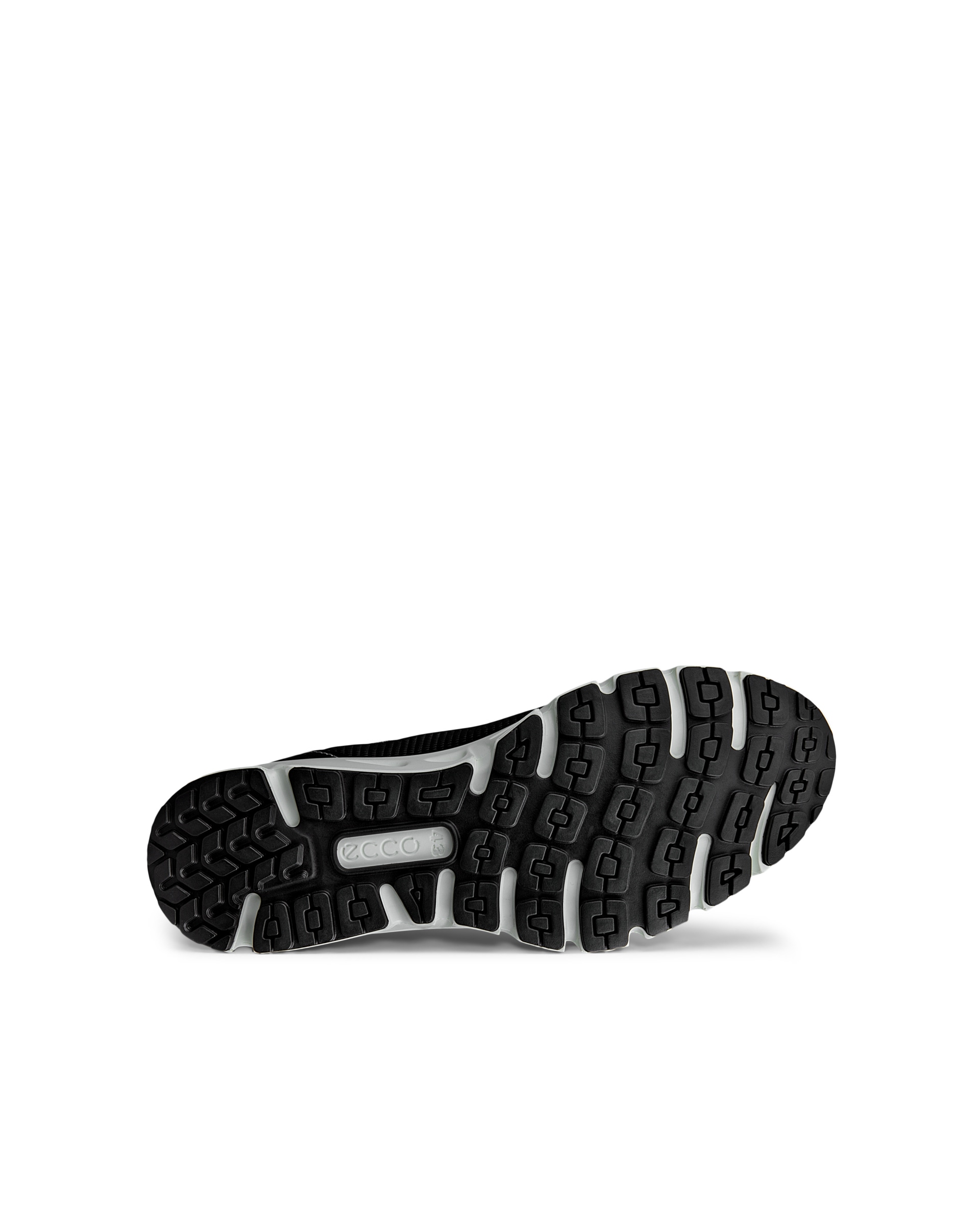 Men's ECCOยฎ Multi-Vent Leather Gore-Tex Shoe - Black - Sole