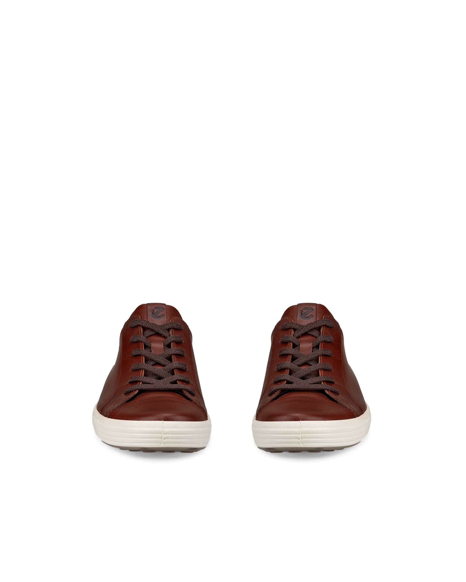 ECCO® Soft 7 Herren Ledersneaker - Braun - Front pair