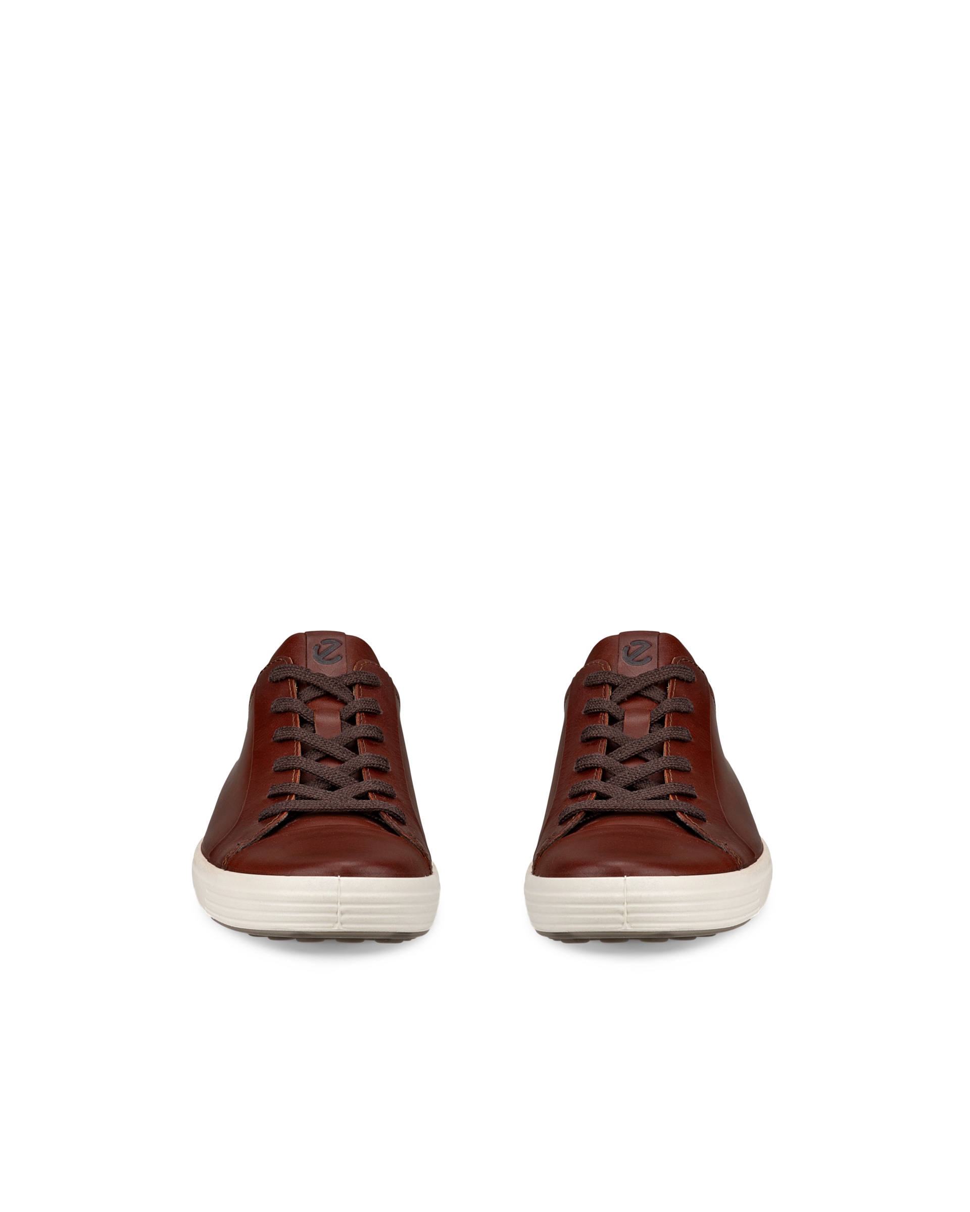 ECCO® Soft 7 Herren Ledersneaker - Braun - Front pair