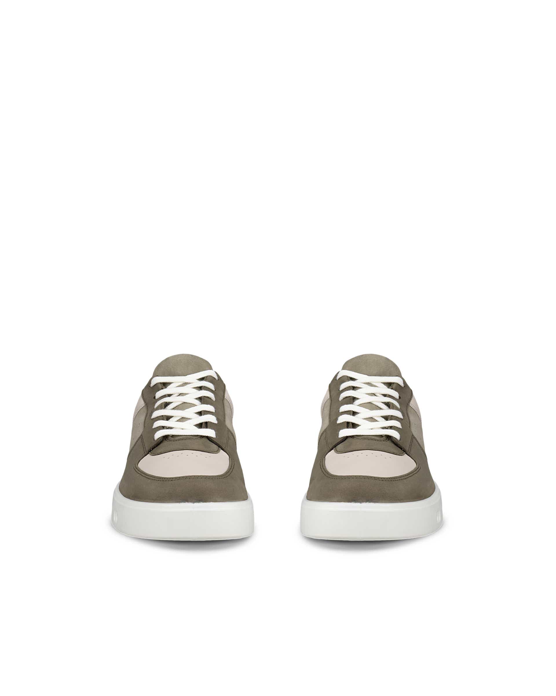 ECCO® STREET 720 muške kožne tenisice Gore-Tex - Zelena - Front pair