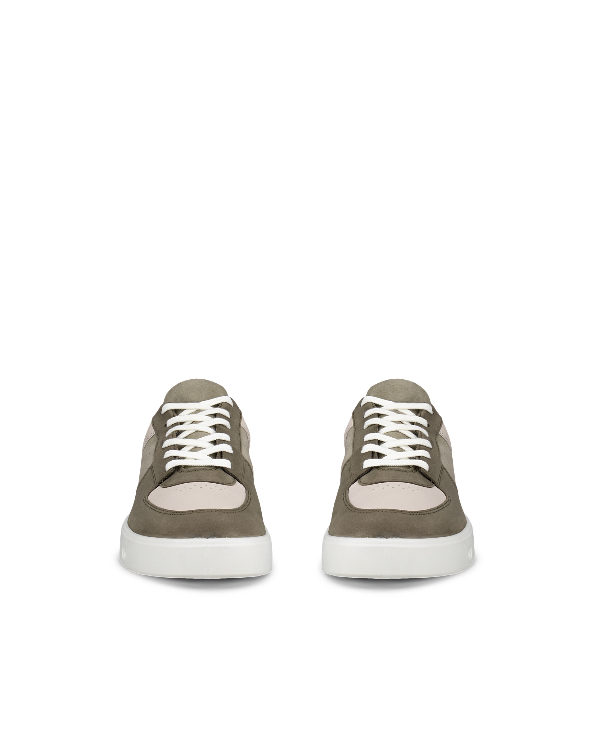 ECCO® STREET 720 muške kožne tenisice Gore-Tex - Zelena - Front pair