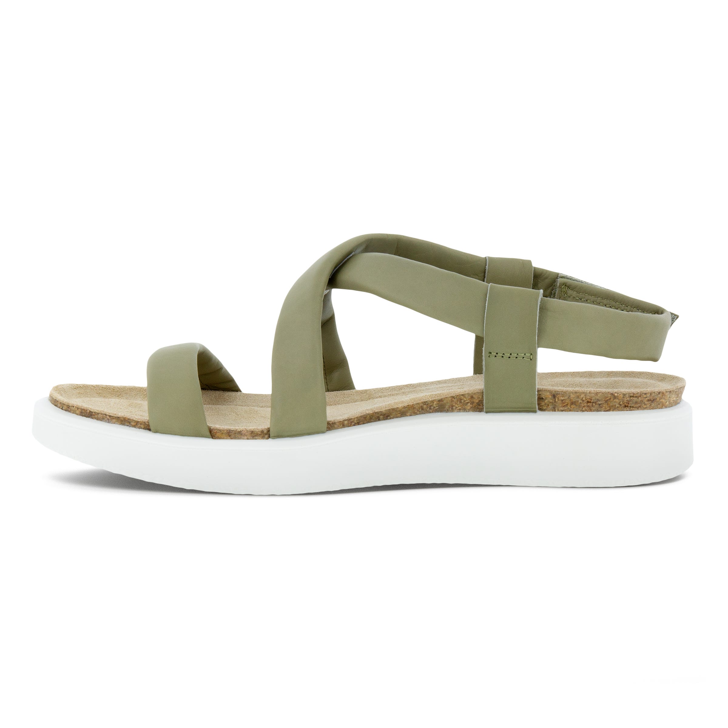 ECCO Corksphere Women's Sandal - Green - Inside