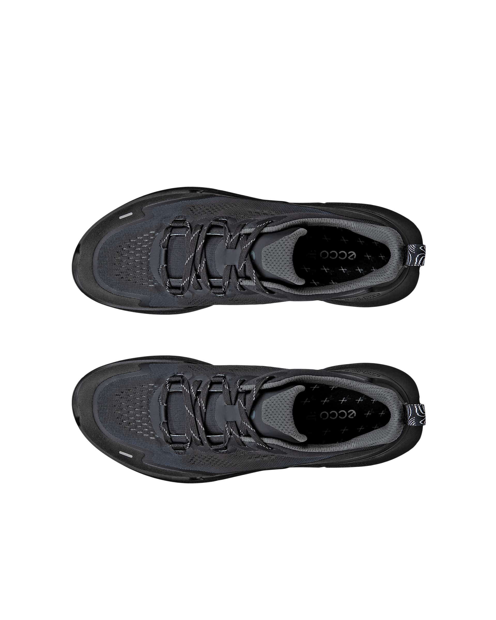 ECCO® BIOM 2.2 dames sneaker van textiel - Zwart - Top left pair