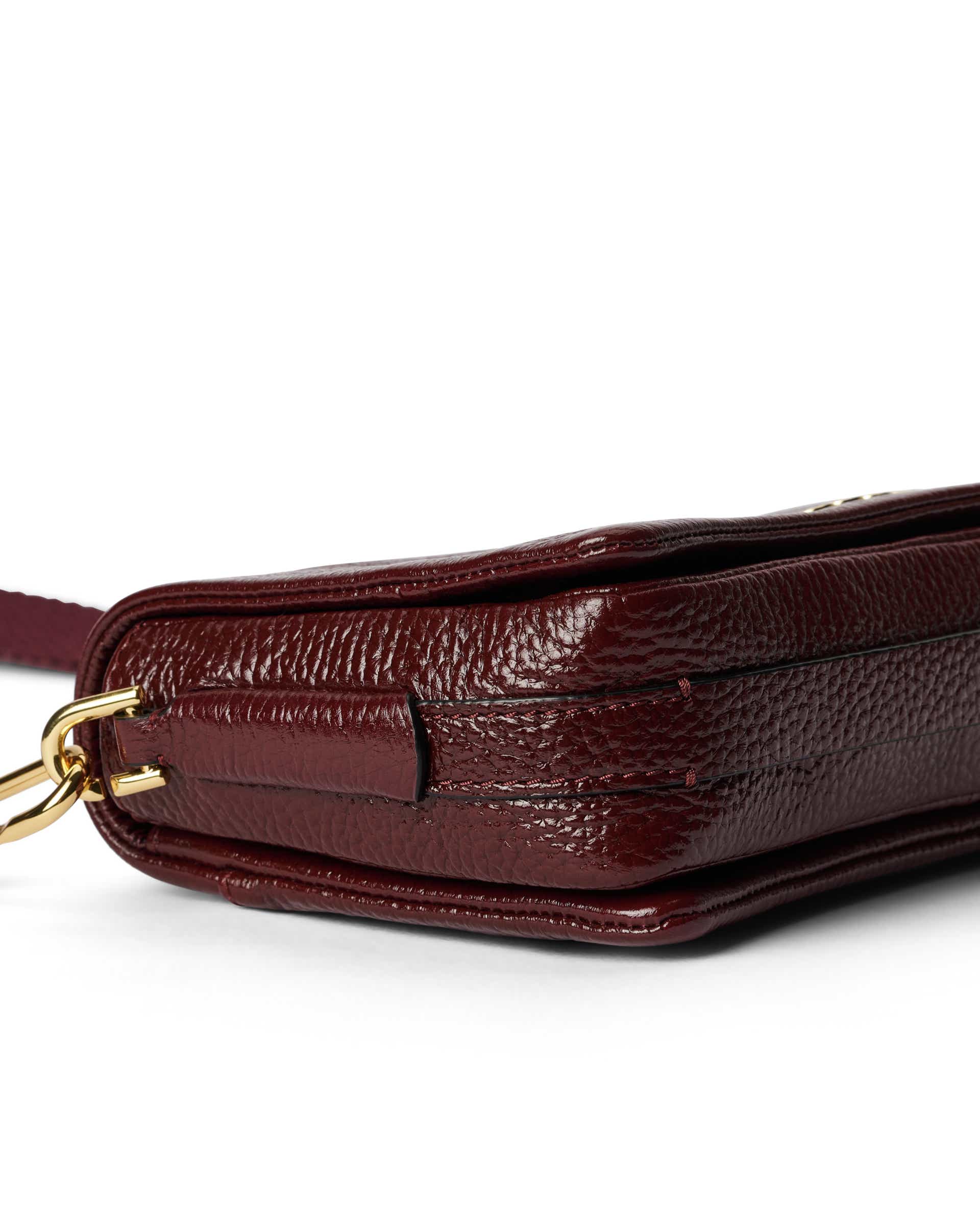 ECCO® Pinch Leather Crossbody Bag - Red - Detail-2