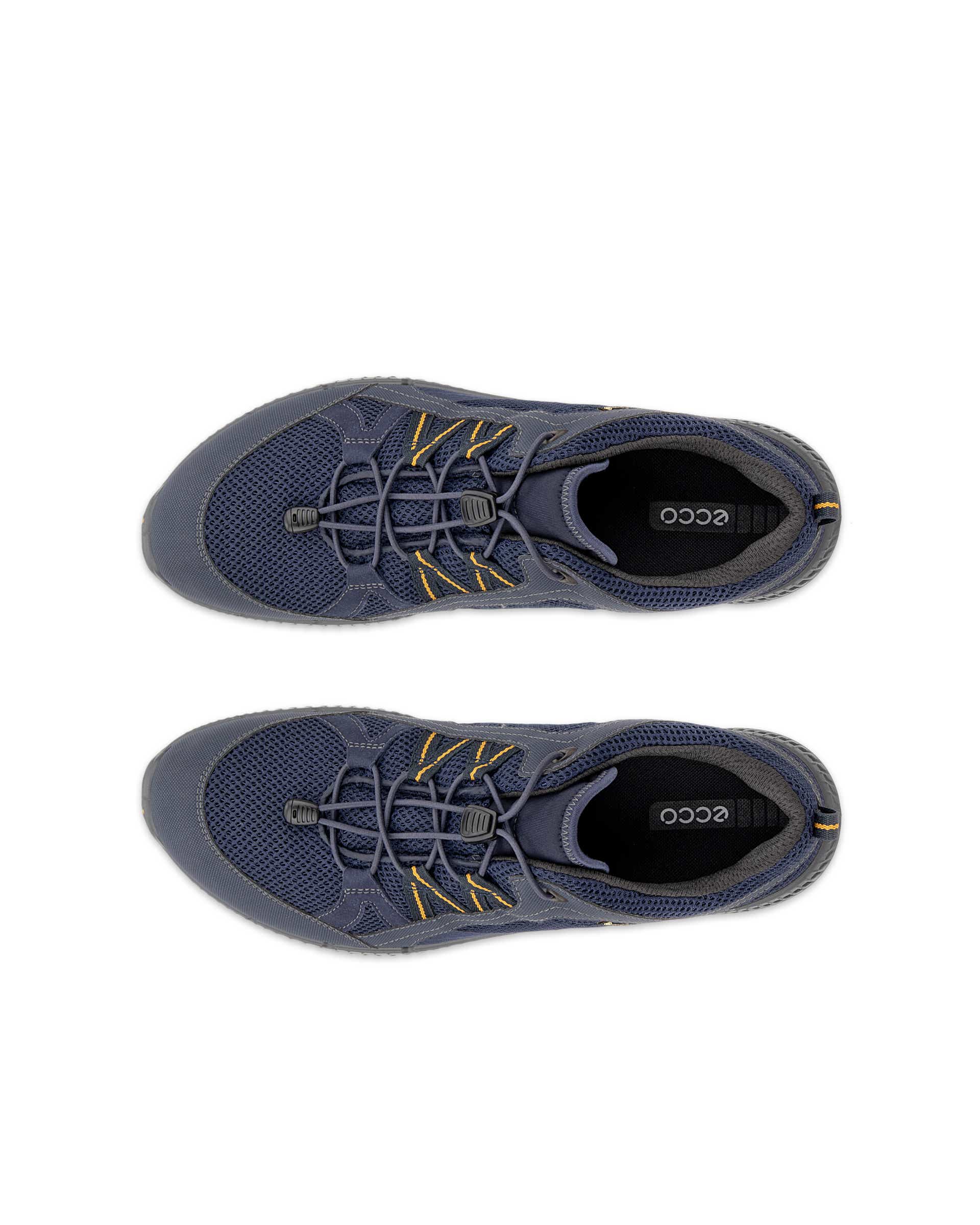 ECCO® Terracruise II chaussures en toile Gore-Tex pour homme - Bleu - Top left pair