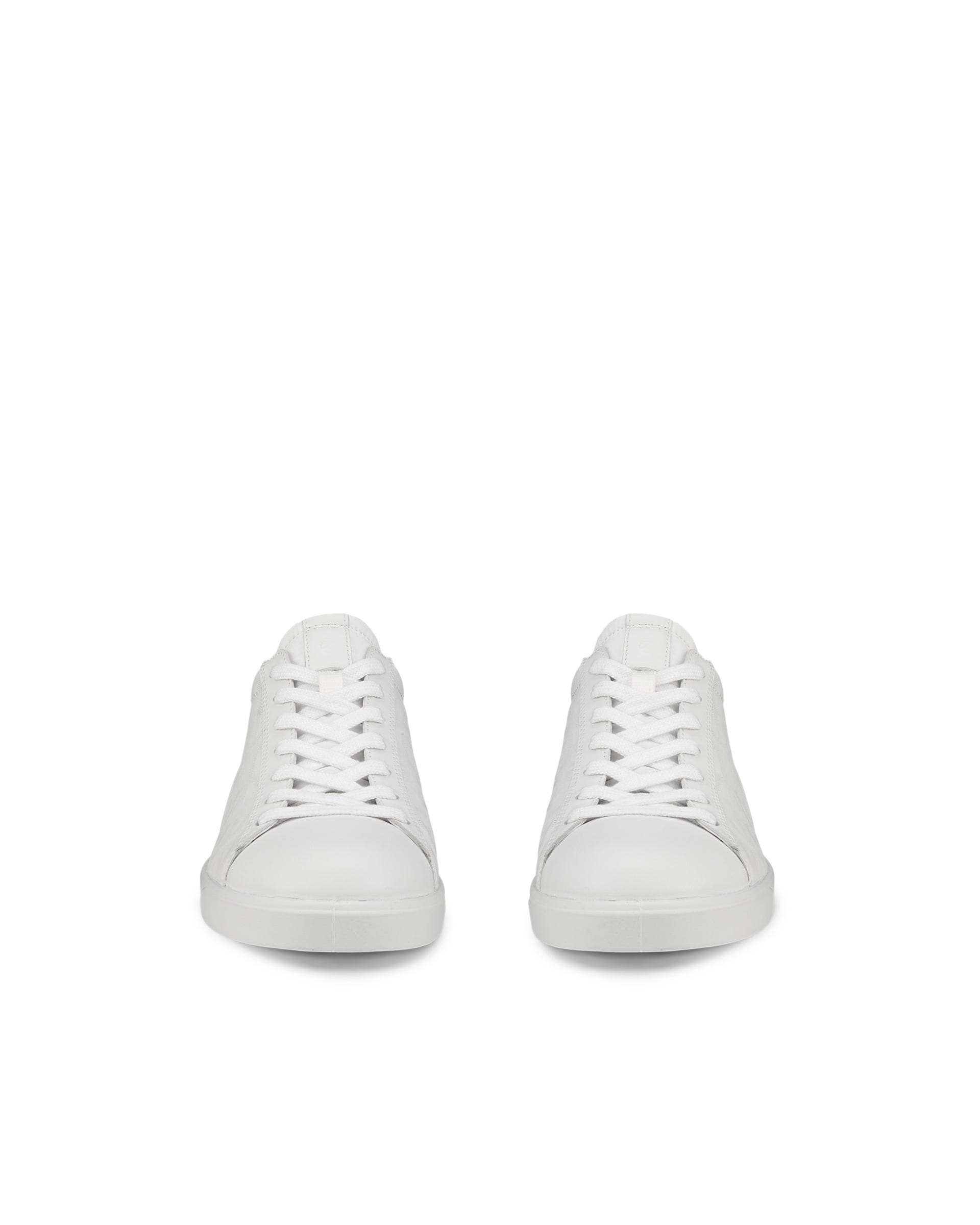 ECCO Street Lite ウィメンズ レザースニーカー - ホワイト - Front pair