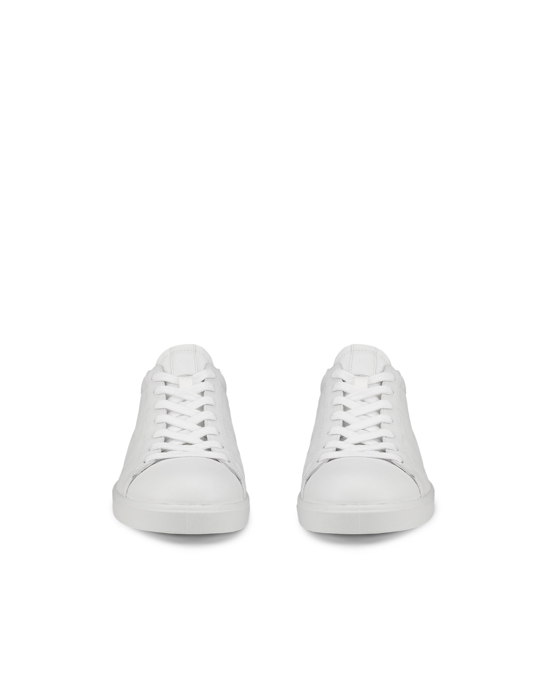 ECCO Street Lite ウィメンズ レザースニーカー - ホワイト - Front pair