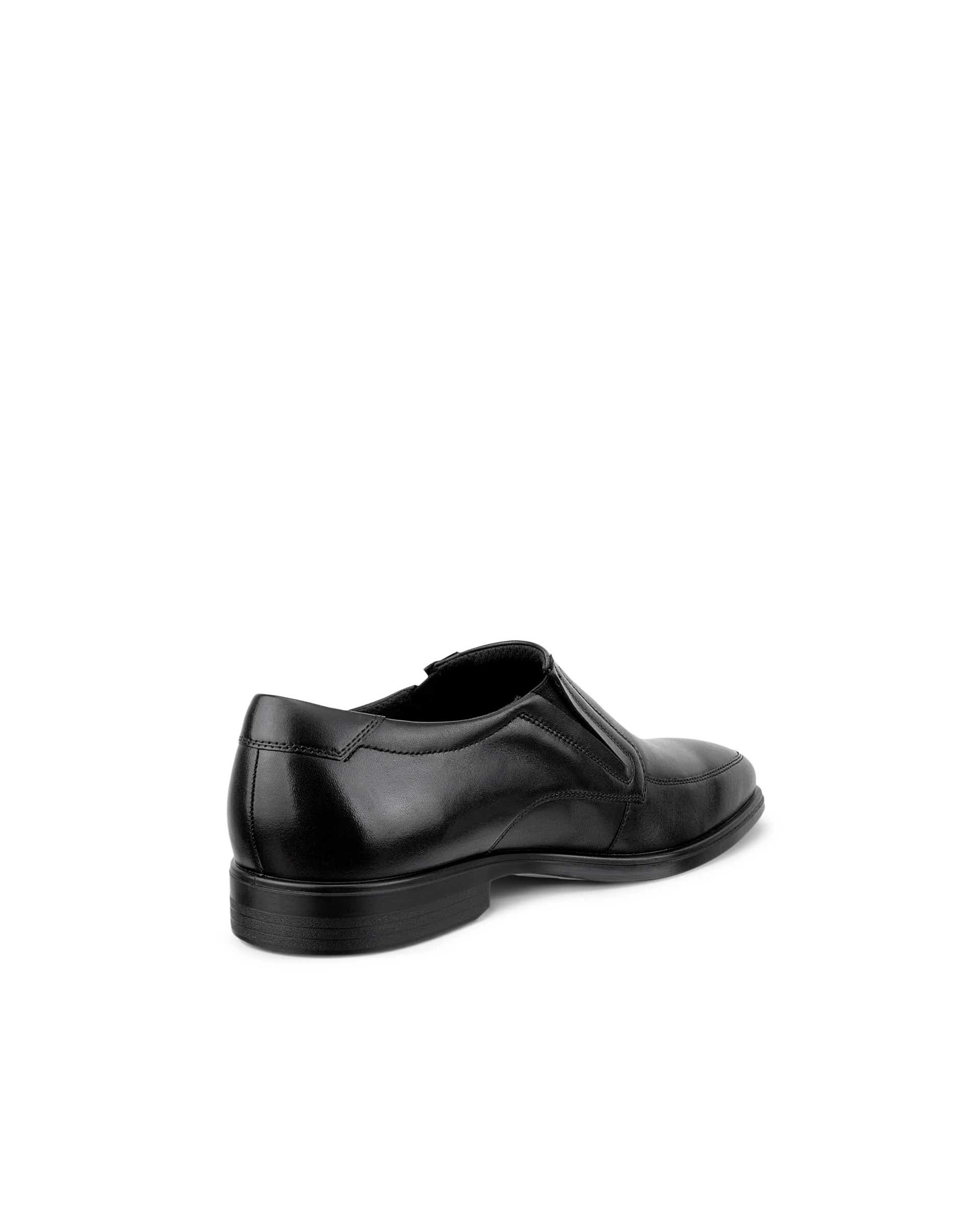 Miesten ECCO® MELBOURNE slip-on -juhlakenkä nahkaa - Musta - Back