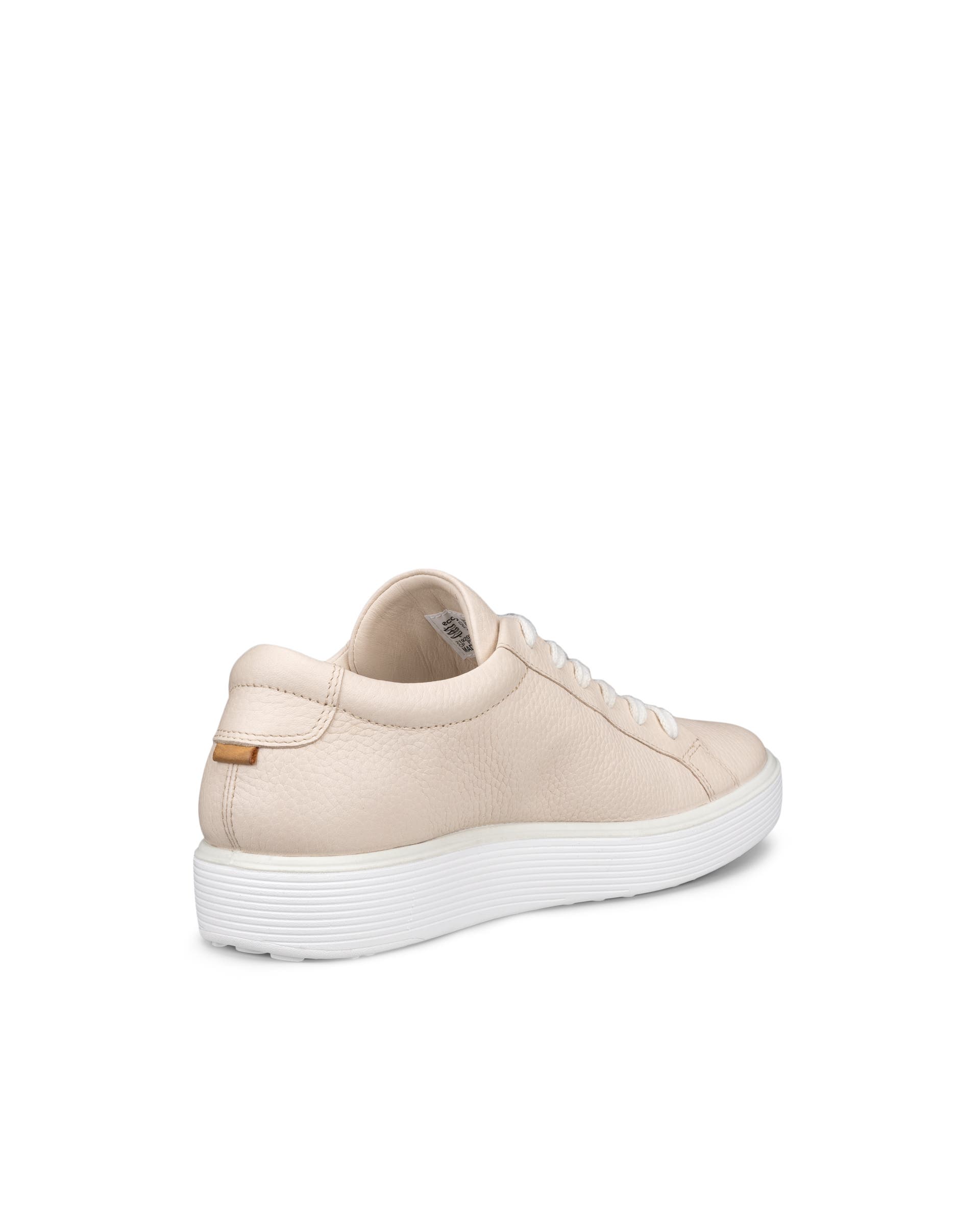 ECCO® Soft 60 Skinnsneaker dam - Beige - Back