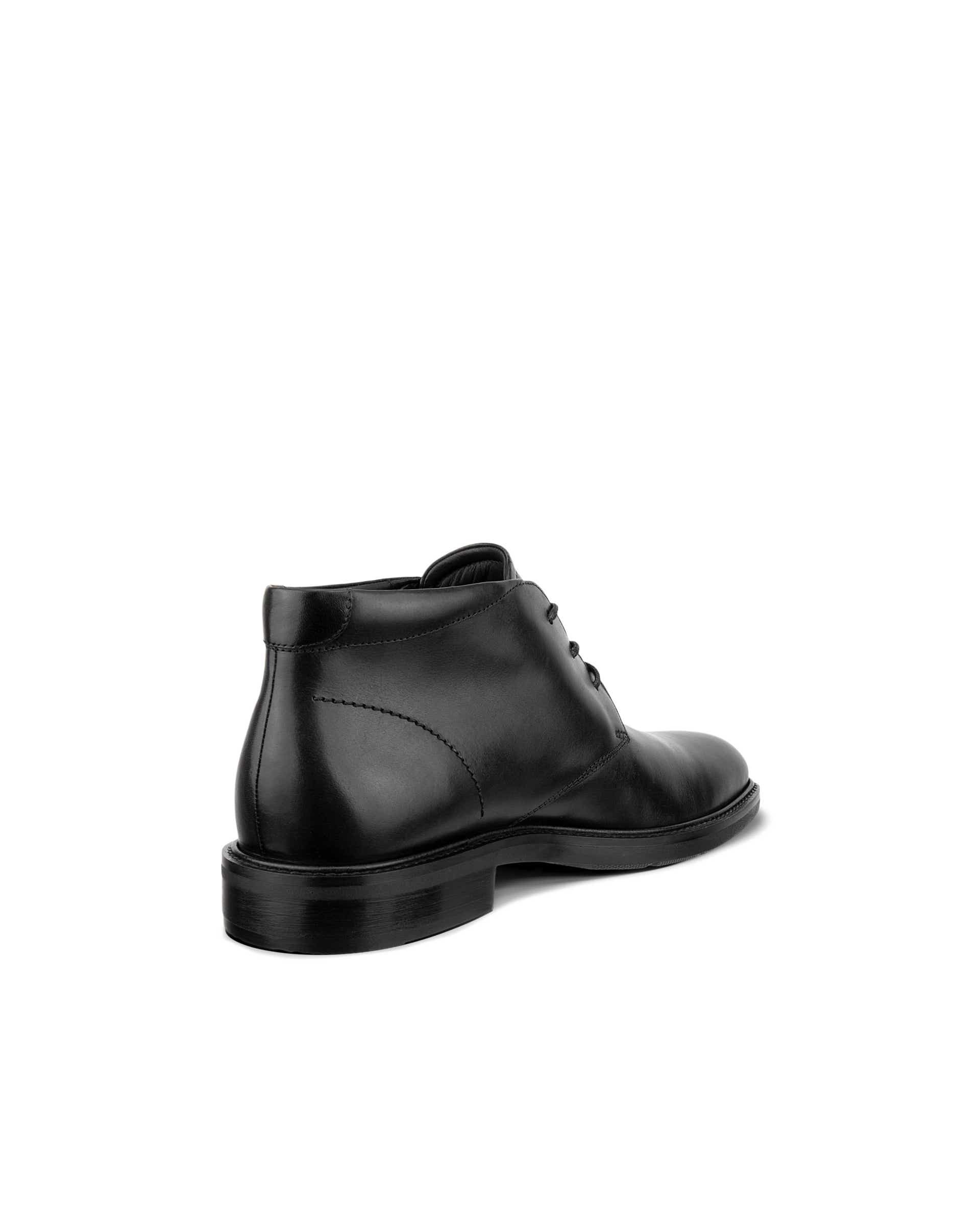 ECCO® METROPOLE PRAGUE Herren Chukka Boot aus Leder - Schwarz - Back