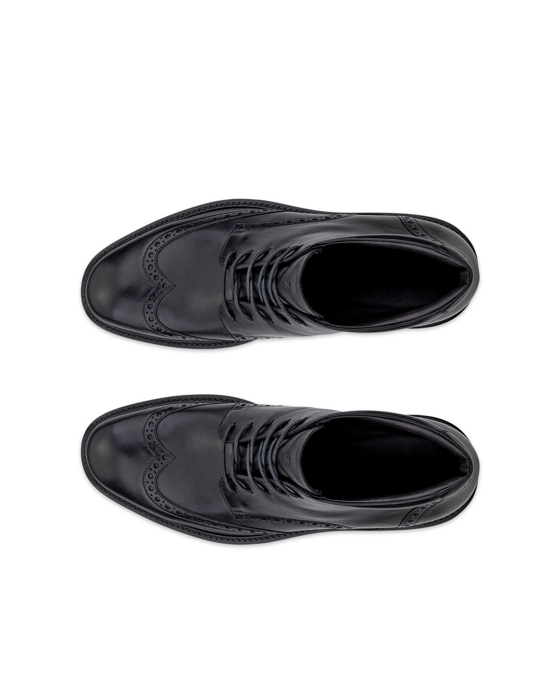 ECCO® METROPOLE PRAGUE Herren Ankle Boot aus Leder - Schwarz - Top left pair