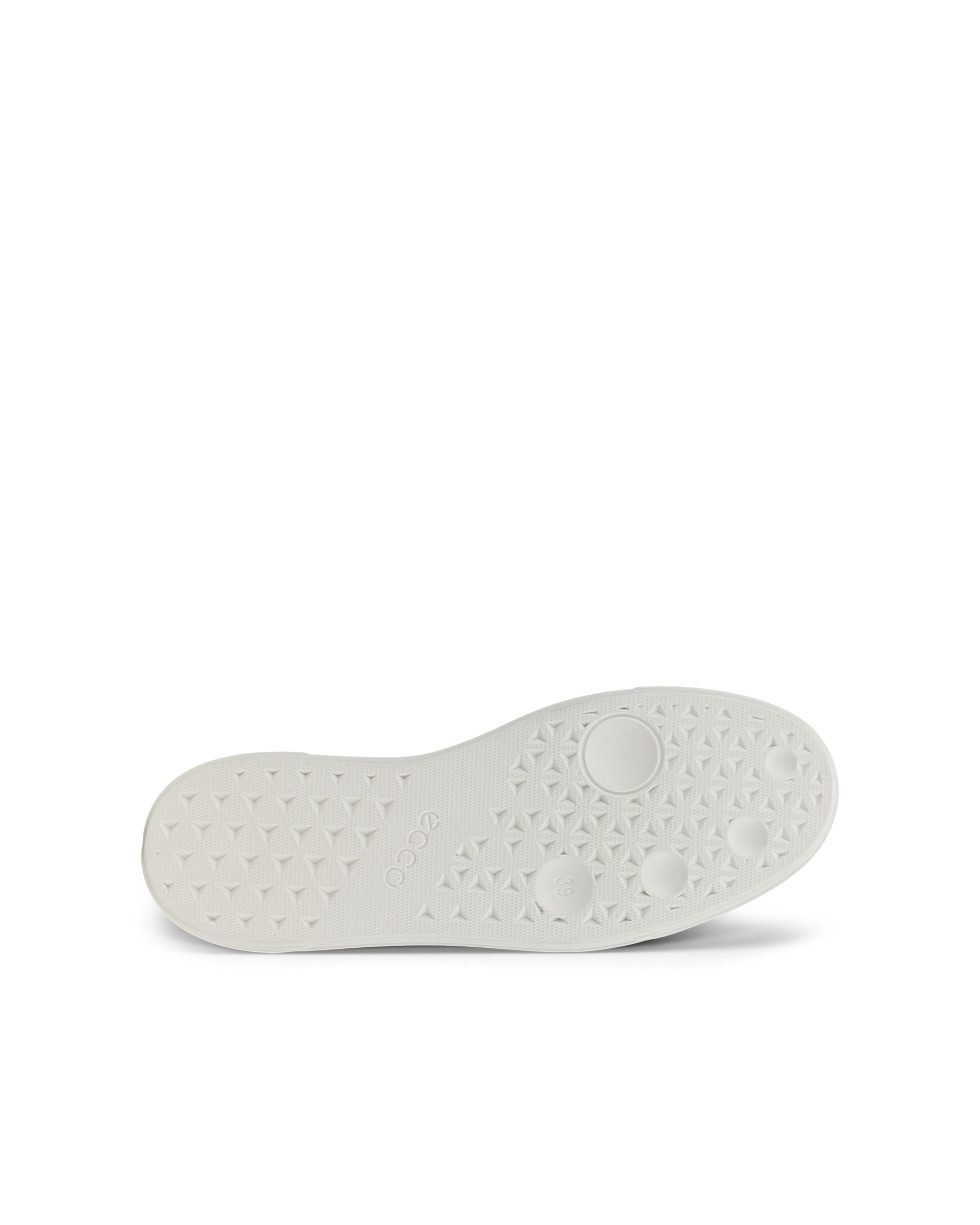 ECCO Street Platform ウィメンズ レザースニーカー - ホワイト - Sole