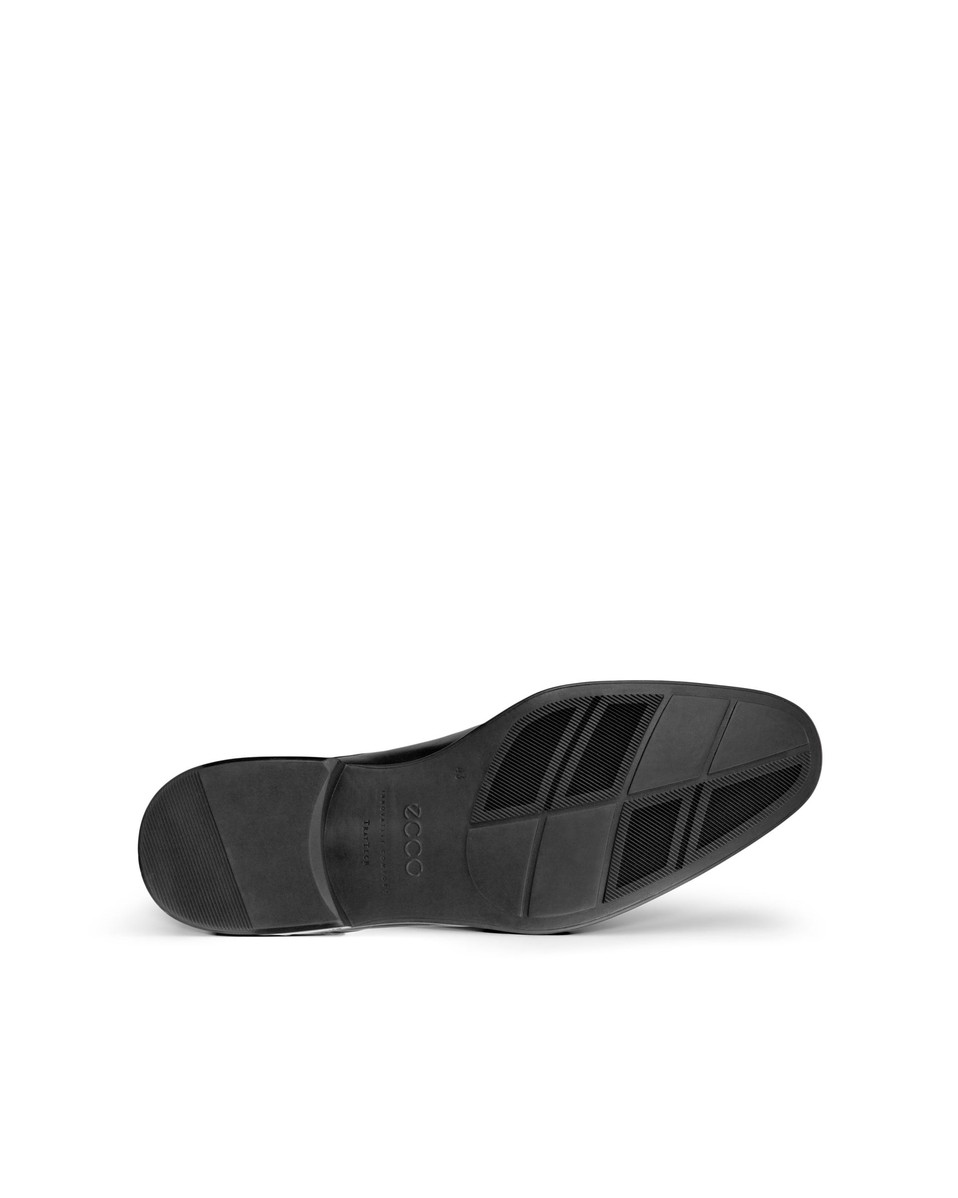 ECCO® Citytray derbies cuir pour homme - Noir - Sole