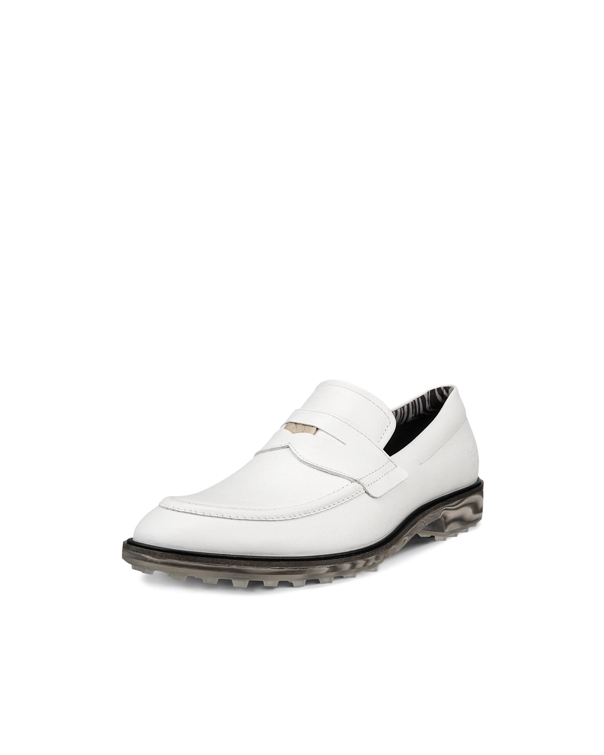 ECCO Golf Classic Hybrid メンズ レザーゴルフシューズ - ホワイト - Main