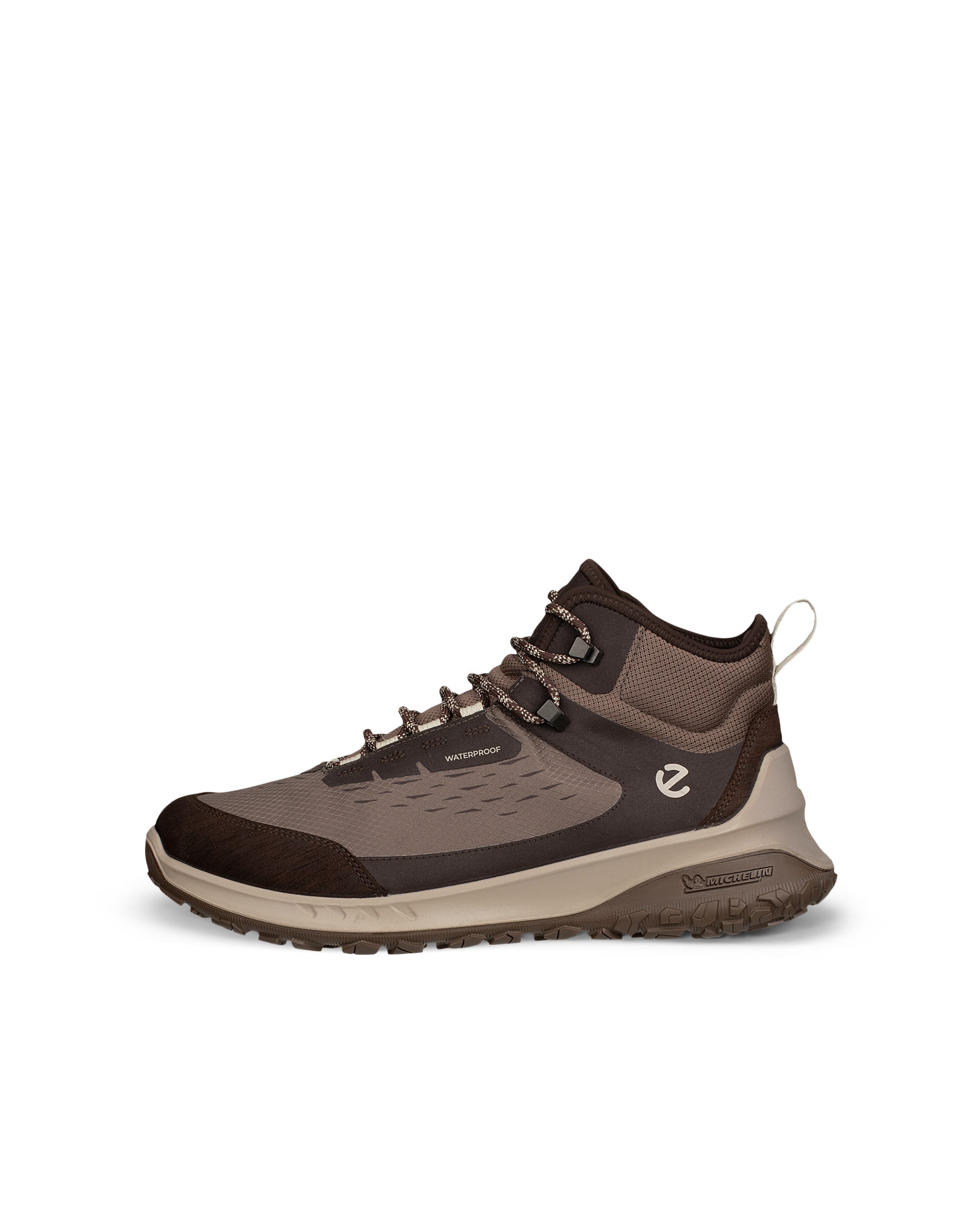 Men's ECCO® ULT-TRN Mid-Cut Outdoor Boot - Brown - Outside