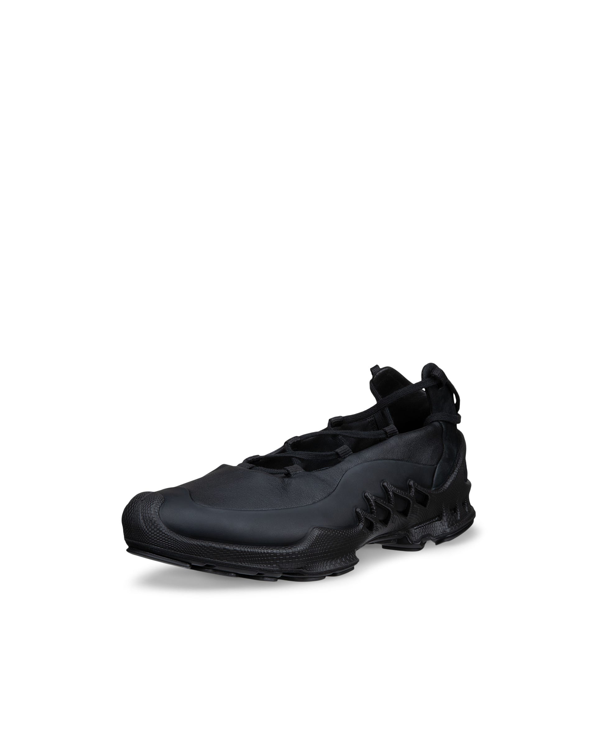 Women's ECCO® BIOM AEX Leather Slip-On Trainer - Black - Main