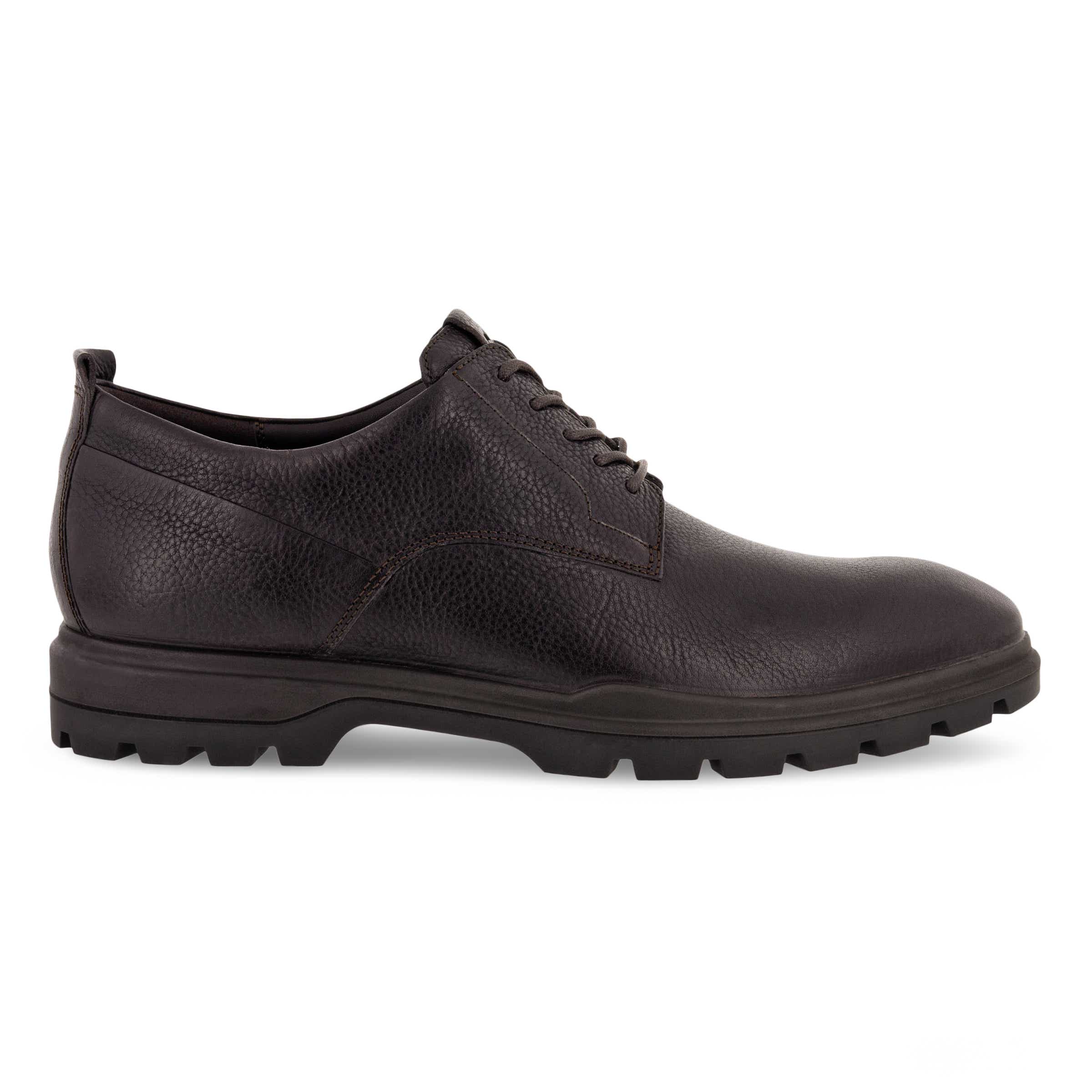 ECCO Citytray Avant メンズ レザーダービーシューズ - ブラウン - Outside