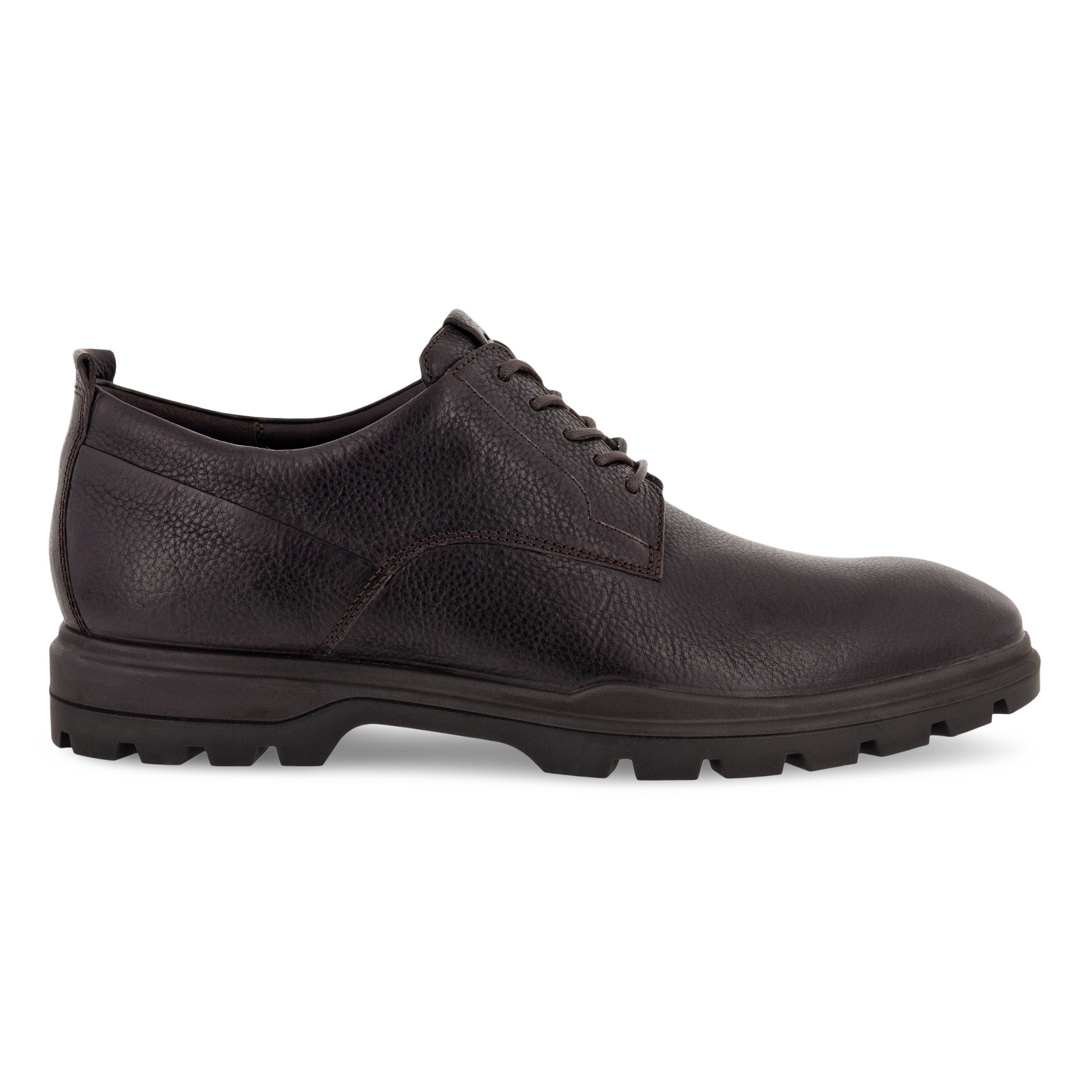 ECCO Citytray Avant メンズ レザーダービーシューズ - ブラウン - Outside