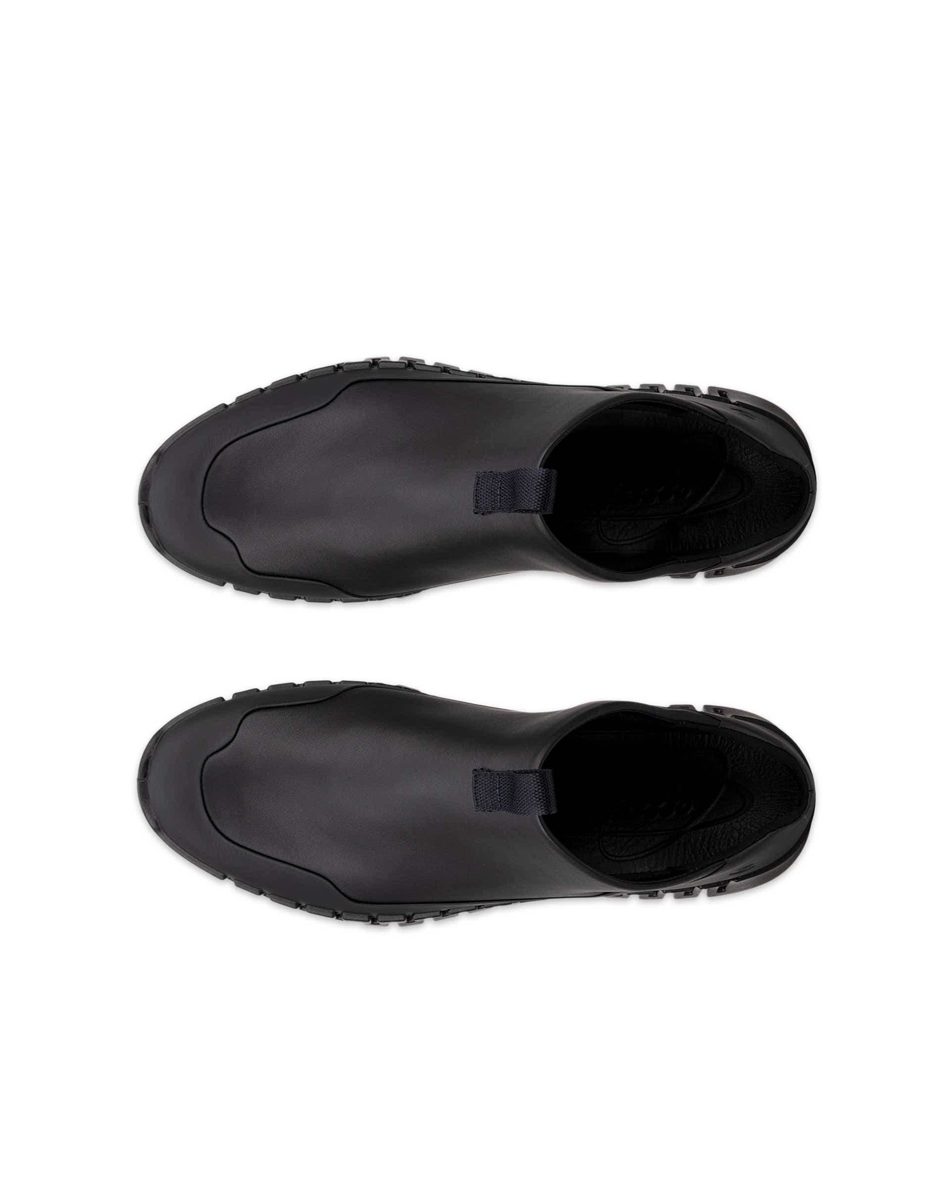 Women's ECCO® Gruuv Leather Slip-On - Black - Top left pair
