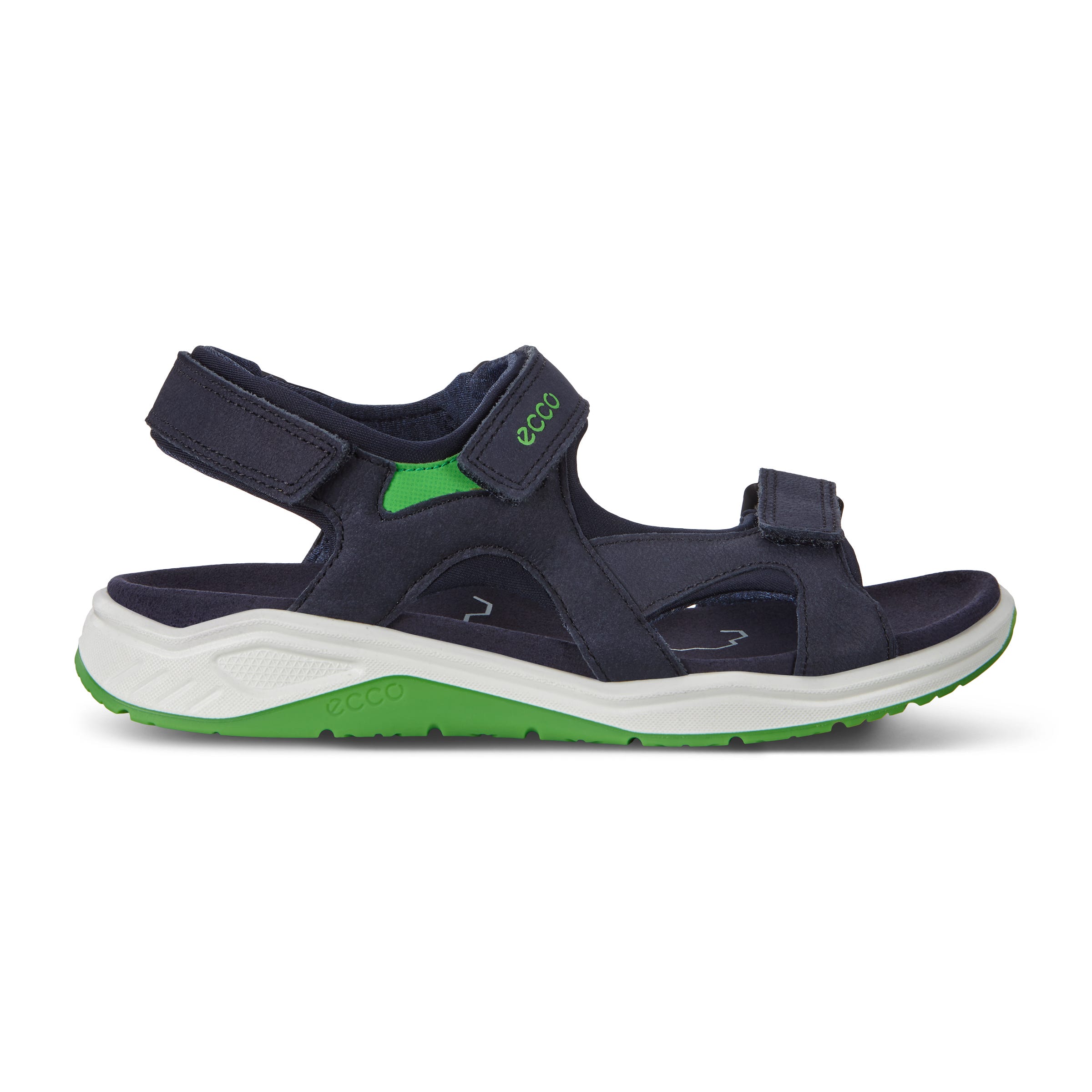 ECCO X-TRINSIC K Flat Sandal - Blue - Outside