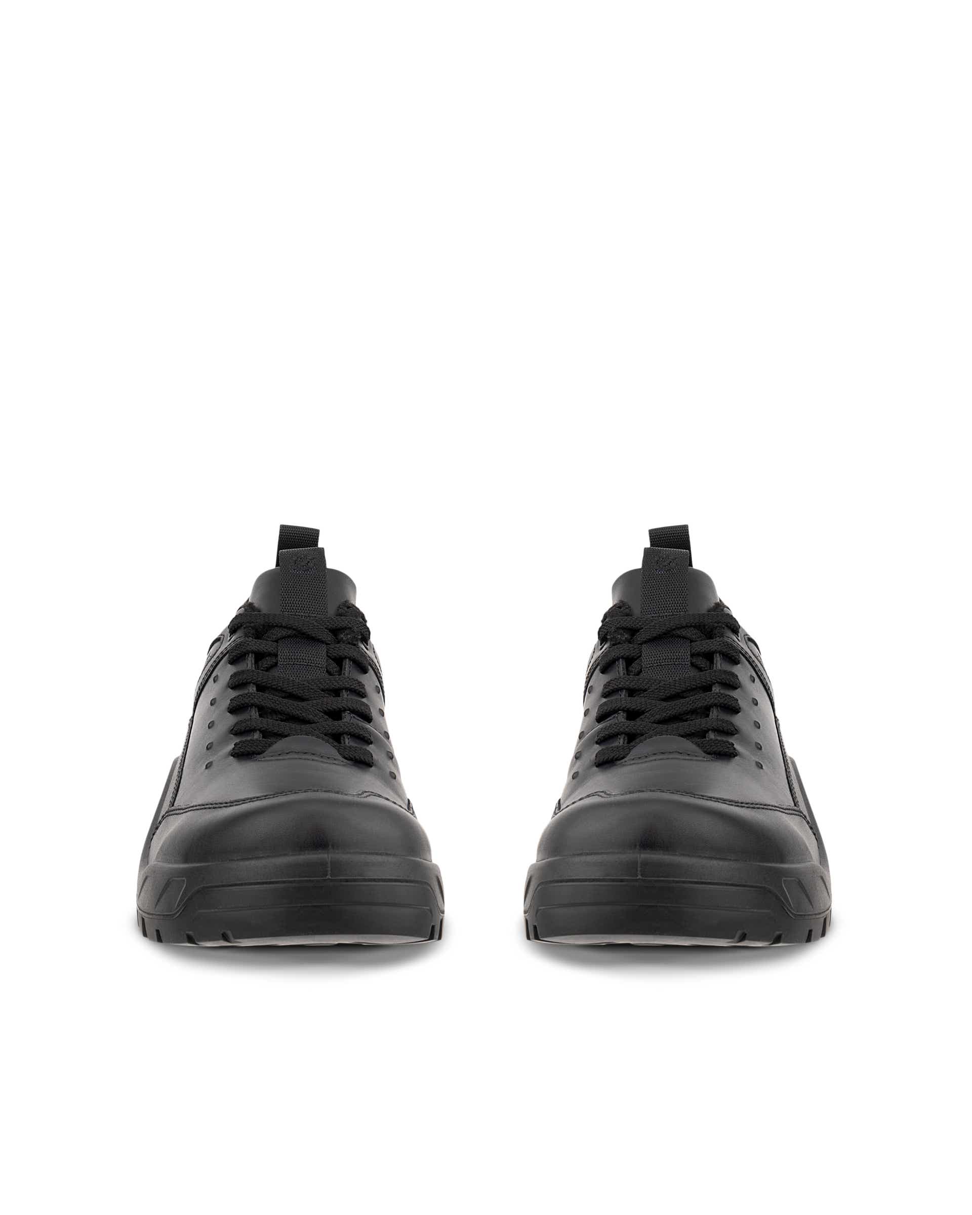 ECCO® Offroad Heren waterdichte leren schoen - Zwart - Front pair