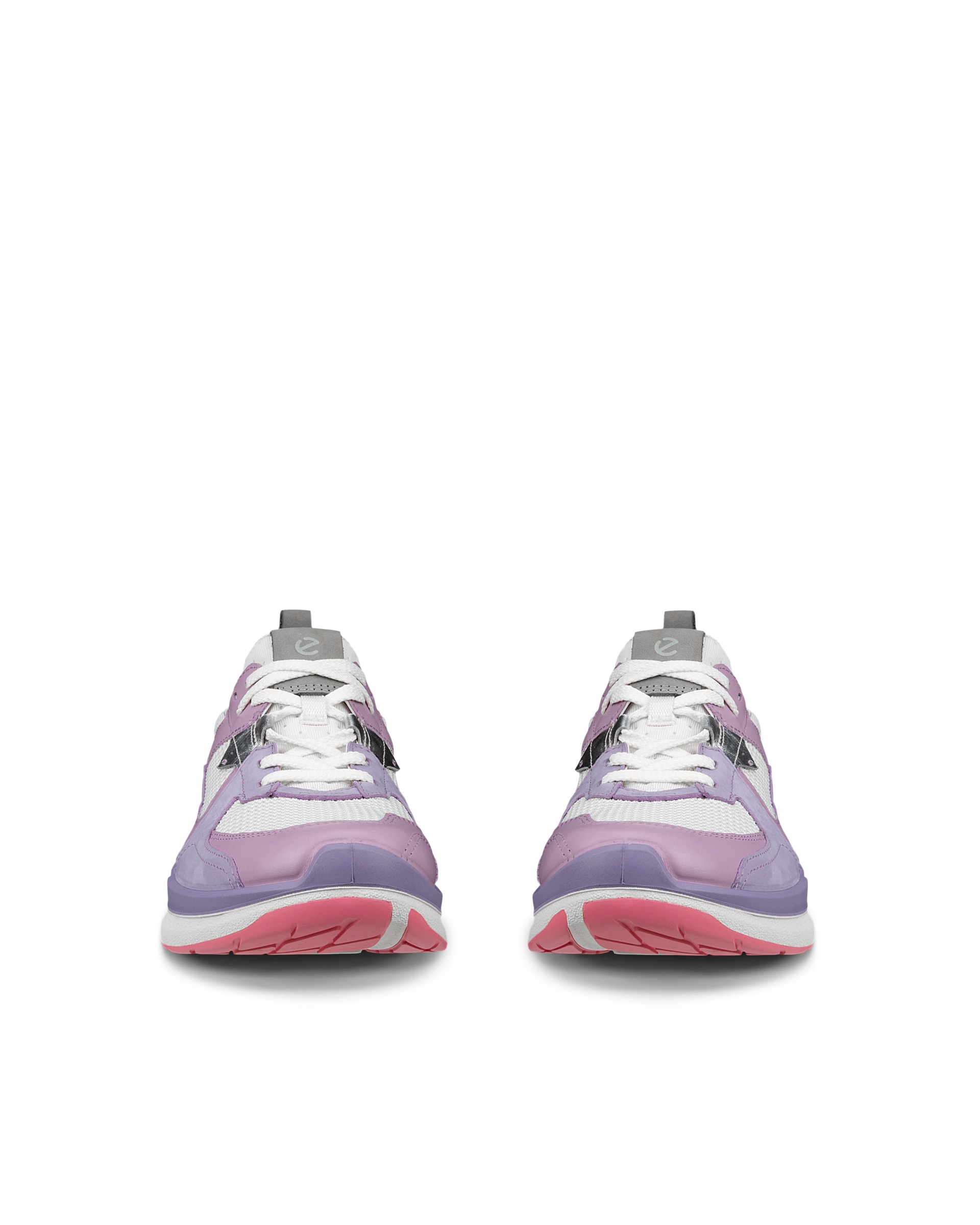 ECCO® Biom 2.0 baskets en cuir pour femme - Violet - Front pair