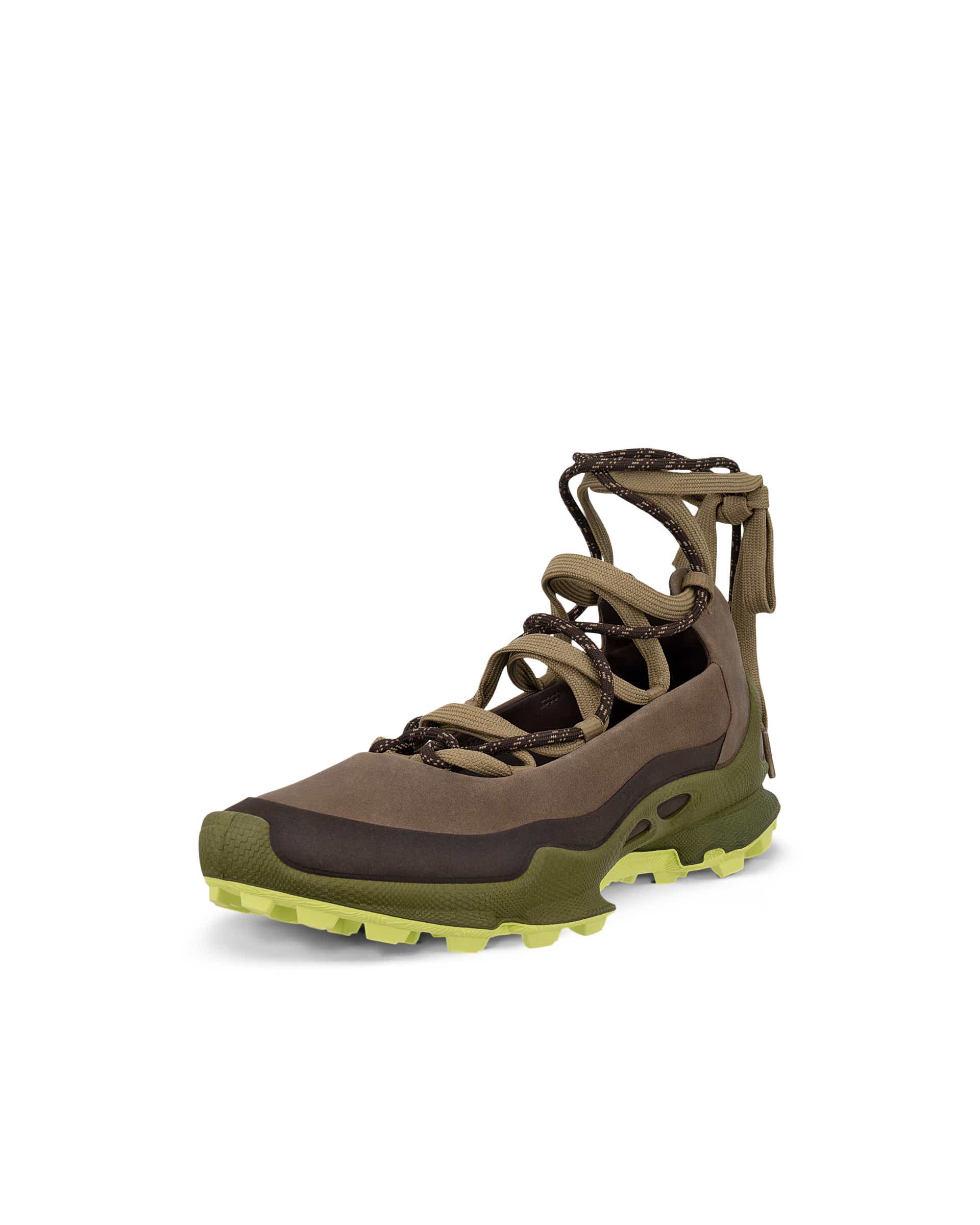 ECCO® BIOM C-Trail baskets de plein air en nubuck pour femme - Brun - Main