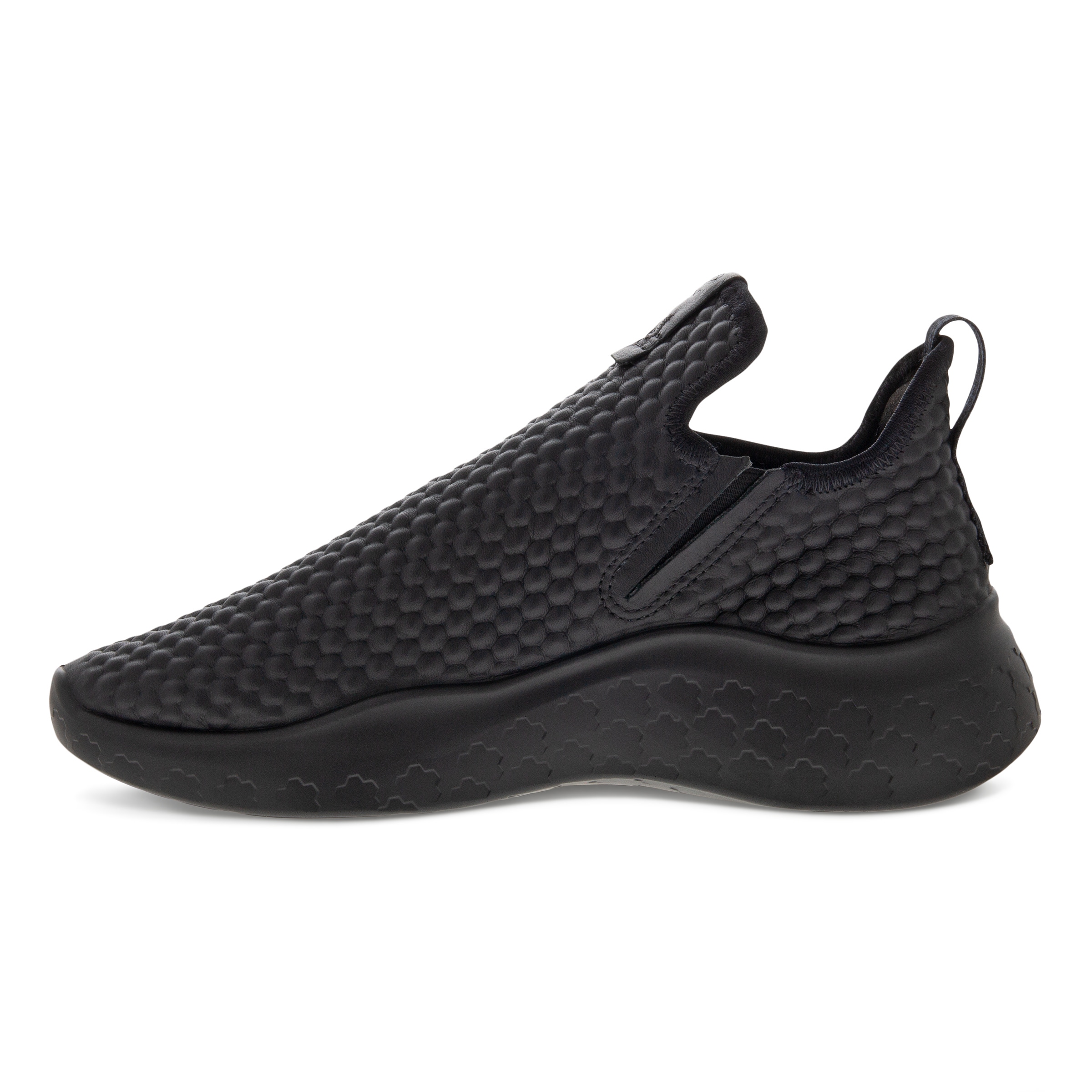 ECCO Therap ウィメンズ レザースリッポンスニーカー | ブラック