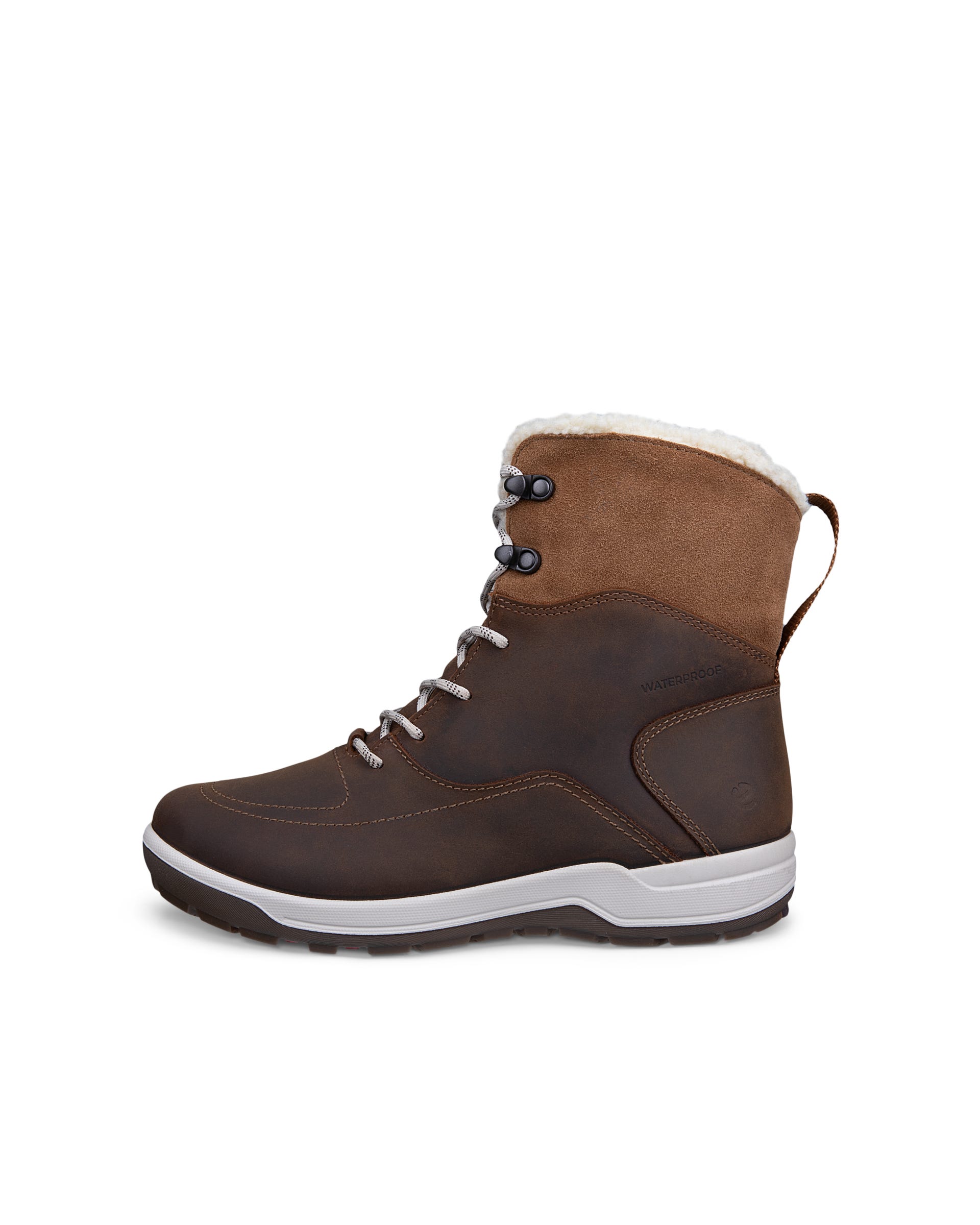 Men's ECCO® Soft 7 Tred Nubuck Gore-Tex High-Top Boot | Brown