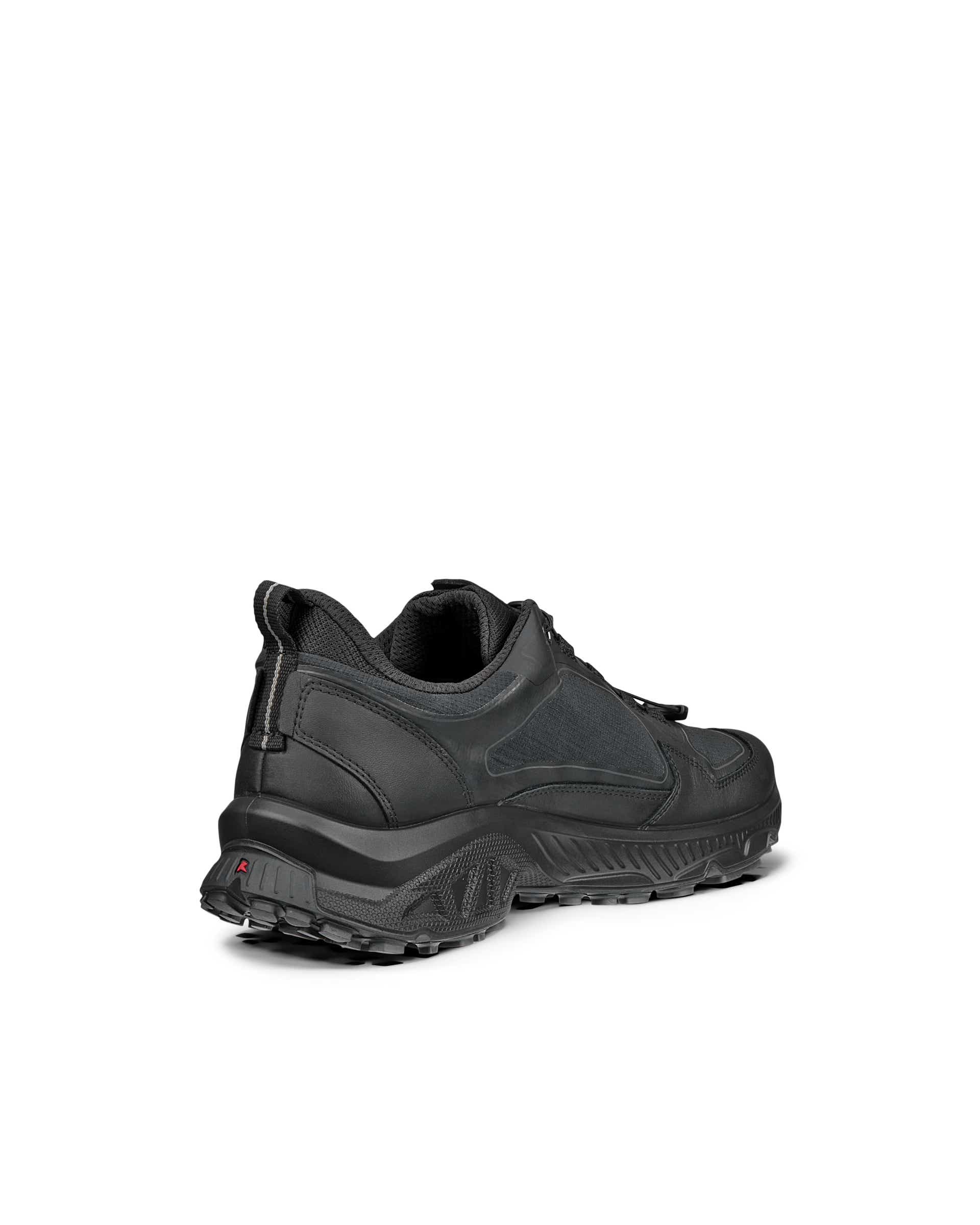 Men's ECCO® RECEPTOR XP Textile Gore-Tex Outdoor Trainer - Black - Back