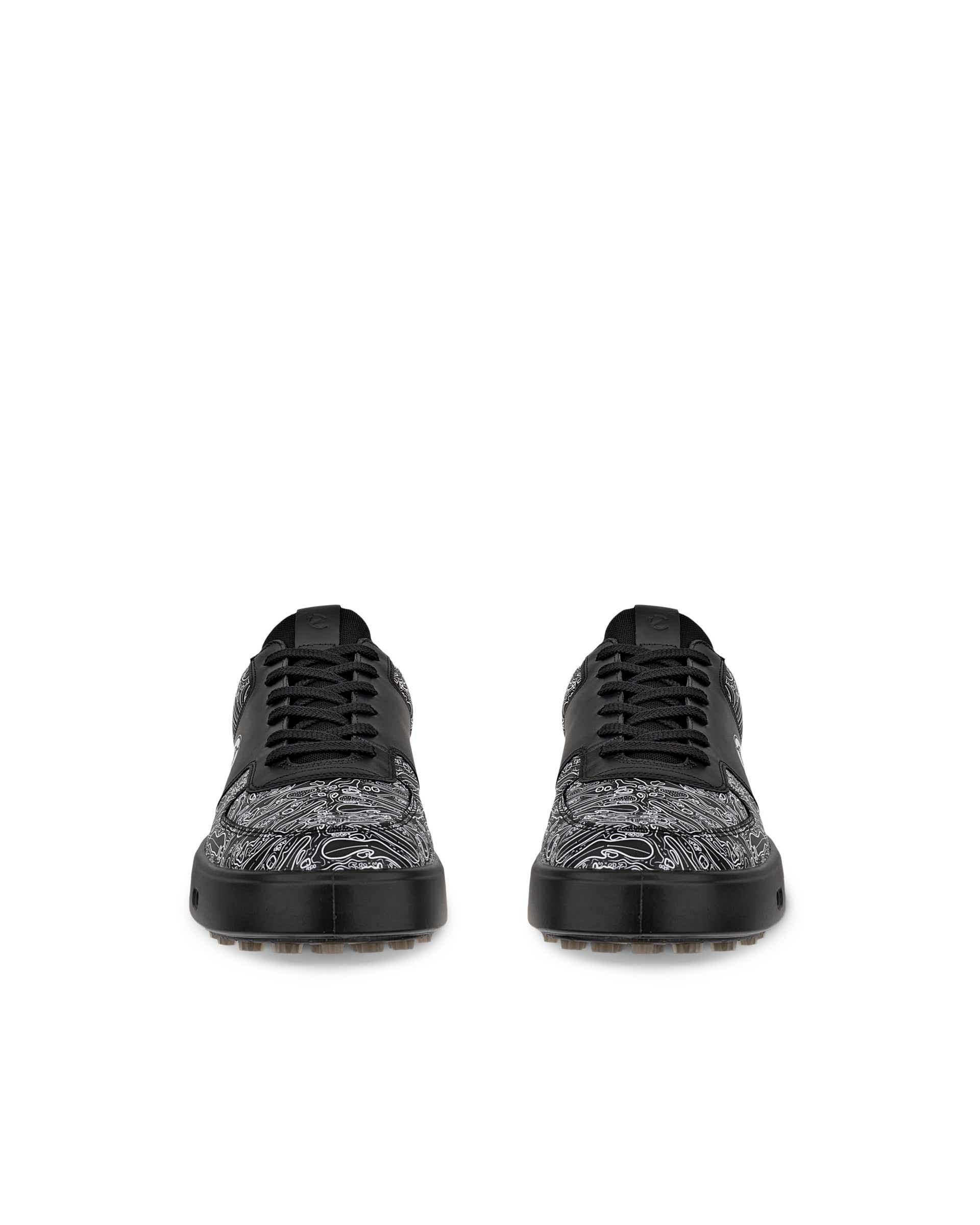 Pánská kožená Gore-Tex golfová obuv ECCO® Golf Street 720 - Černá - Front pair