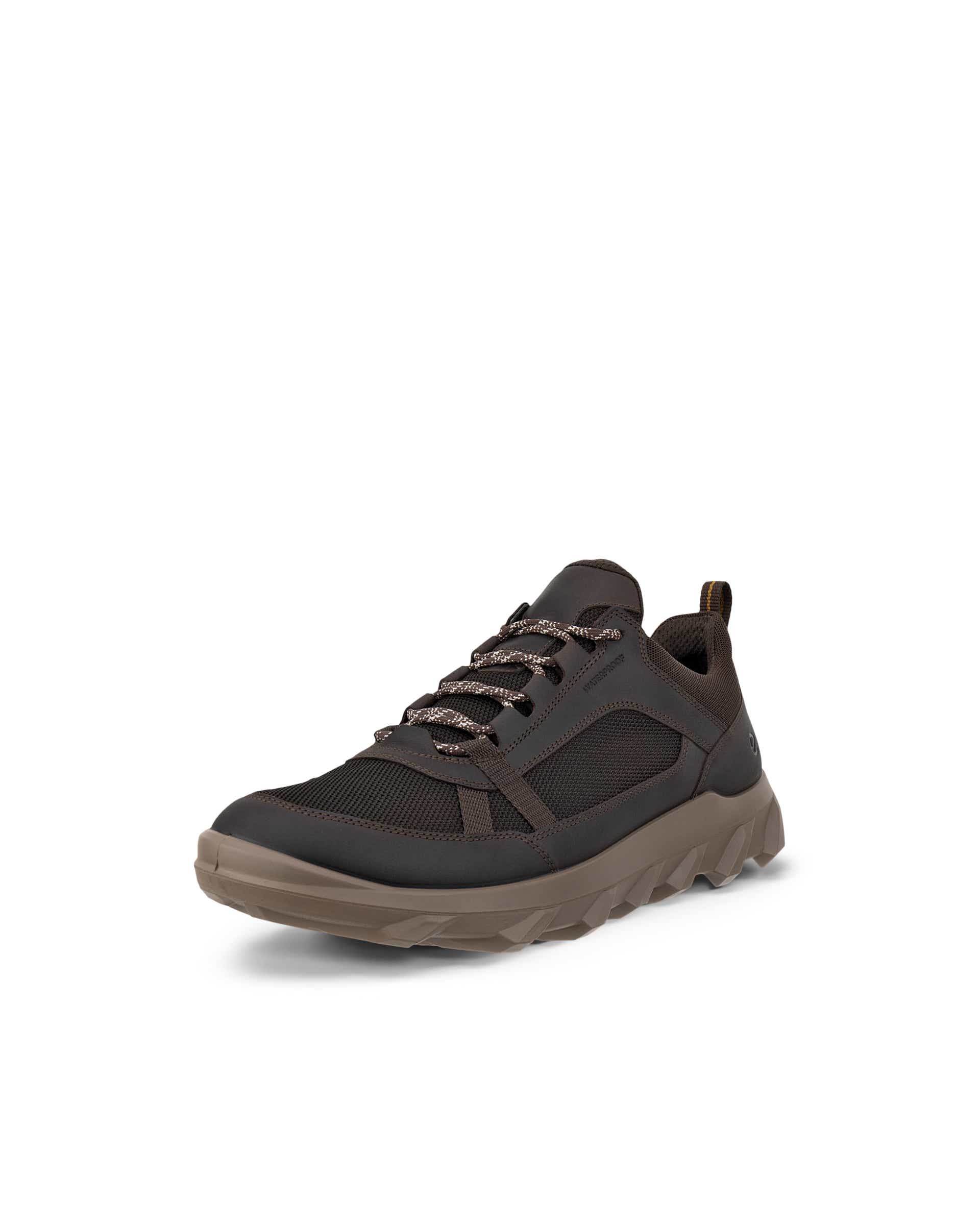 Men's ECCO® MX Nubuck Outdoor Waterproof Shoe - Brown - Main