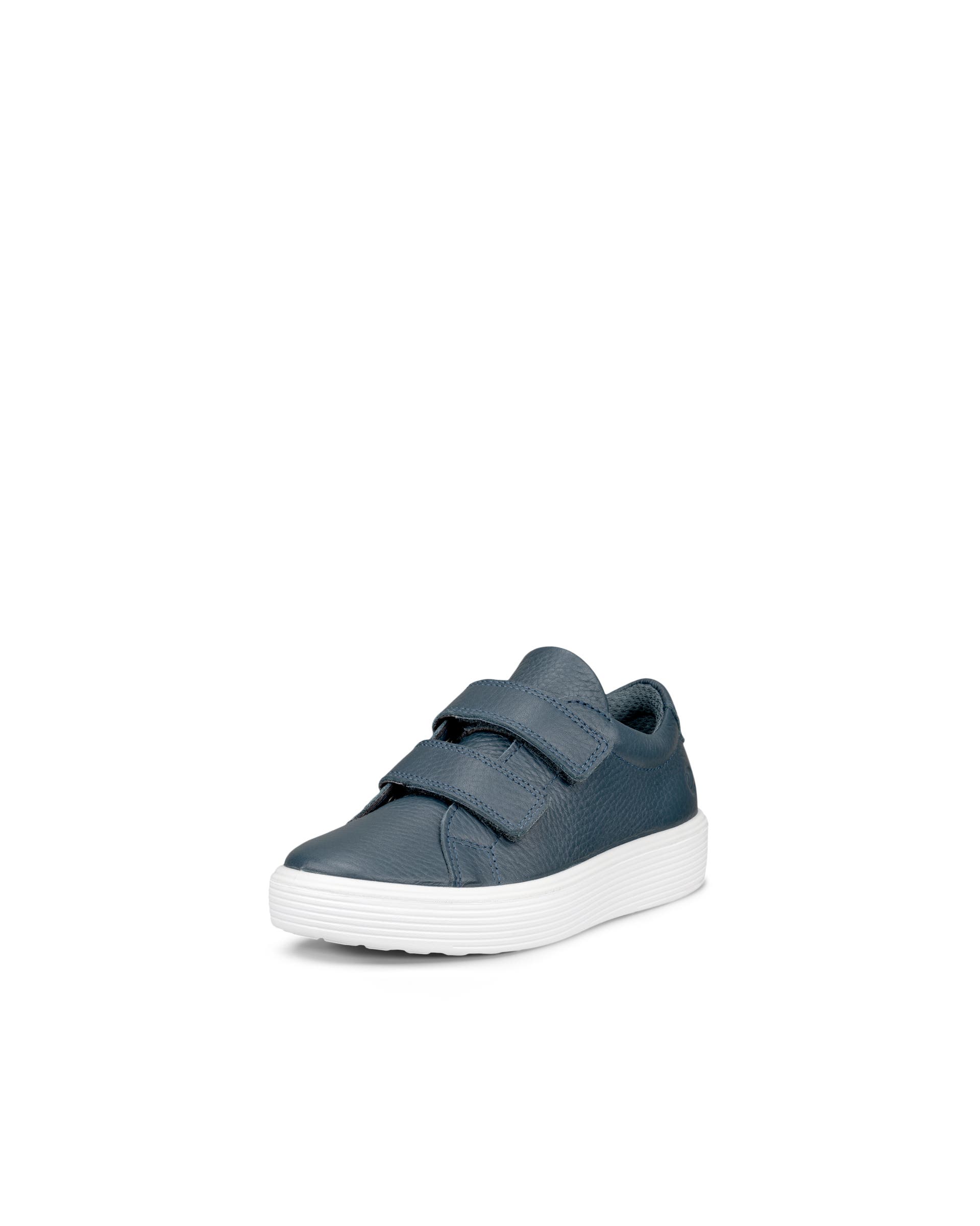 Kids' ECCO® Soft 60 Leather Sneaker - Blue - Main