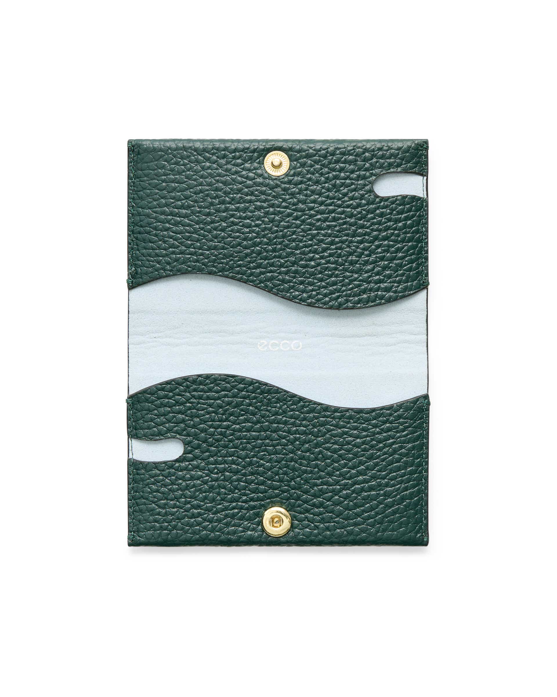 ECCO Business Card Purse レザーカードケース - グリーン - Birdeye