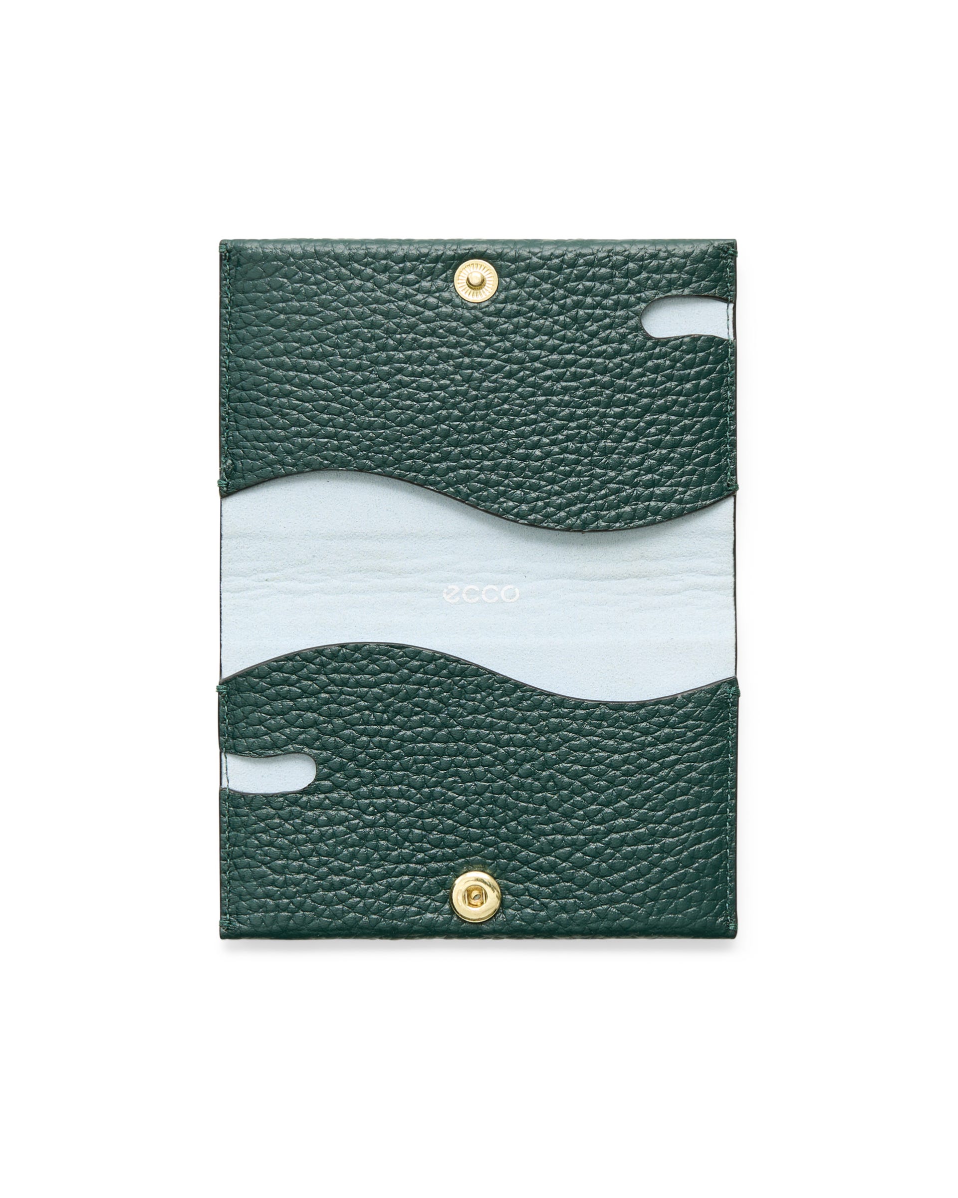 ECCO Business Card Purse レザーカードケース - グリーン - Birdeye