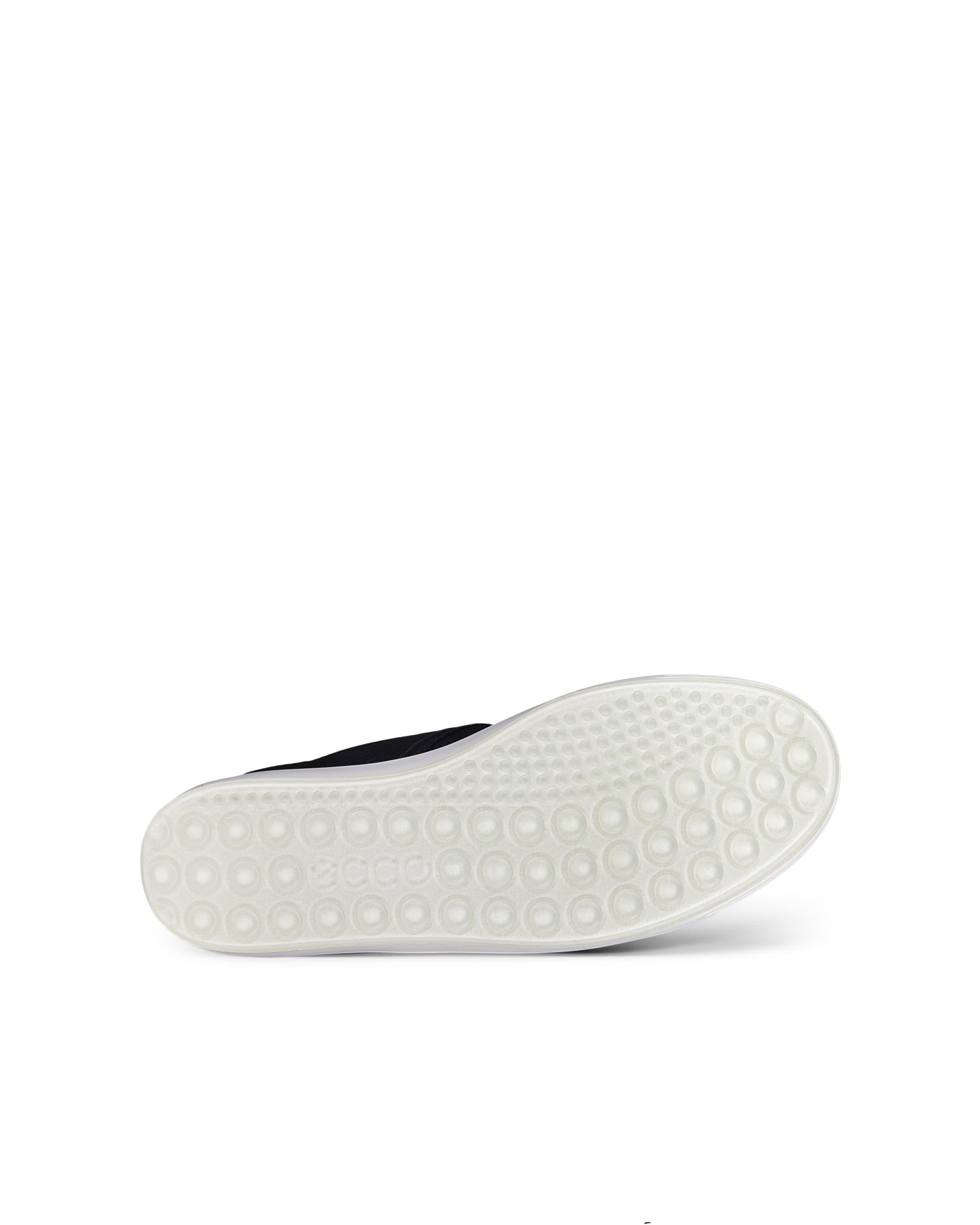 ECCO Soft 7 ウィメンズ レザースリッポン - ブラック - Sole