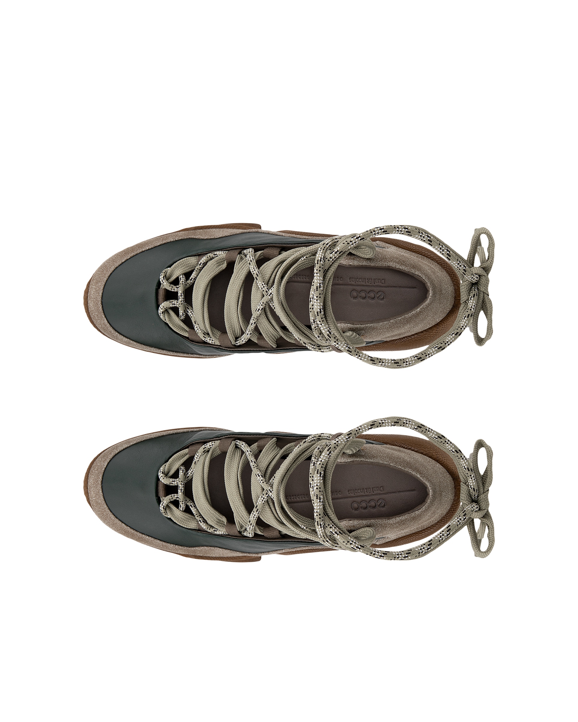 Women's ECCOยฎ BIOM C 65 High-Heeled Shoe - Brown - Top left pair