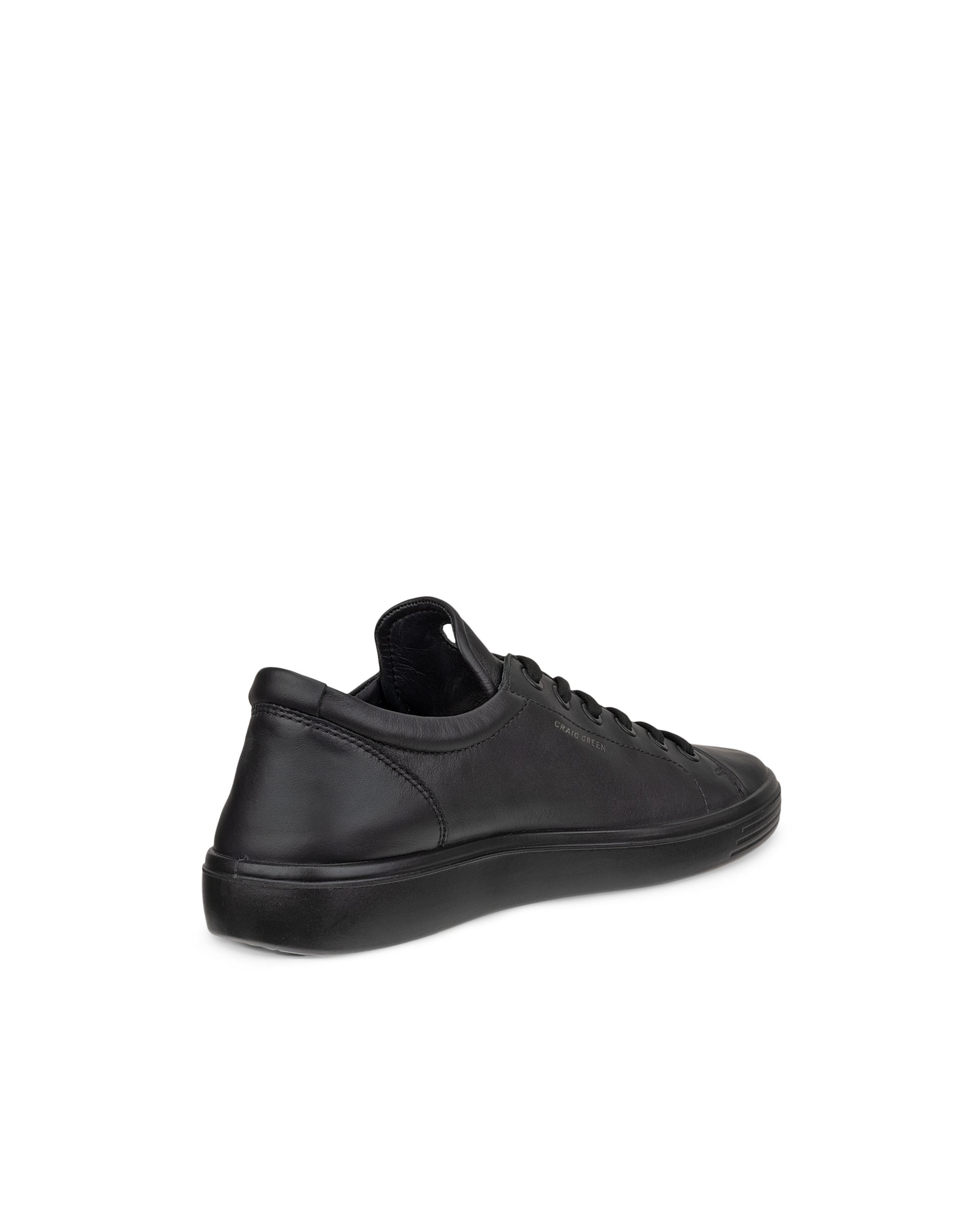 ECCO® SOFT CLASSIC sneakers i læder til damer - Sort - Back