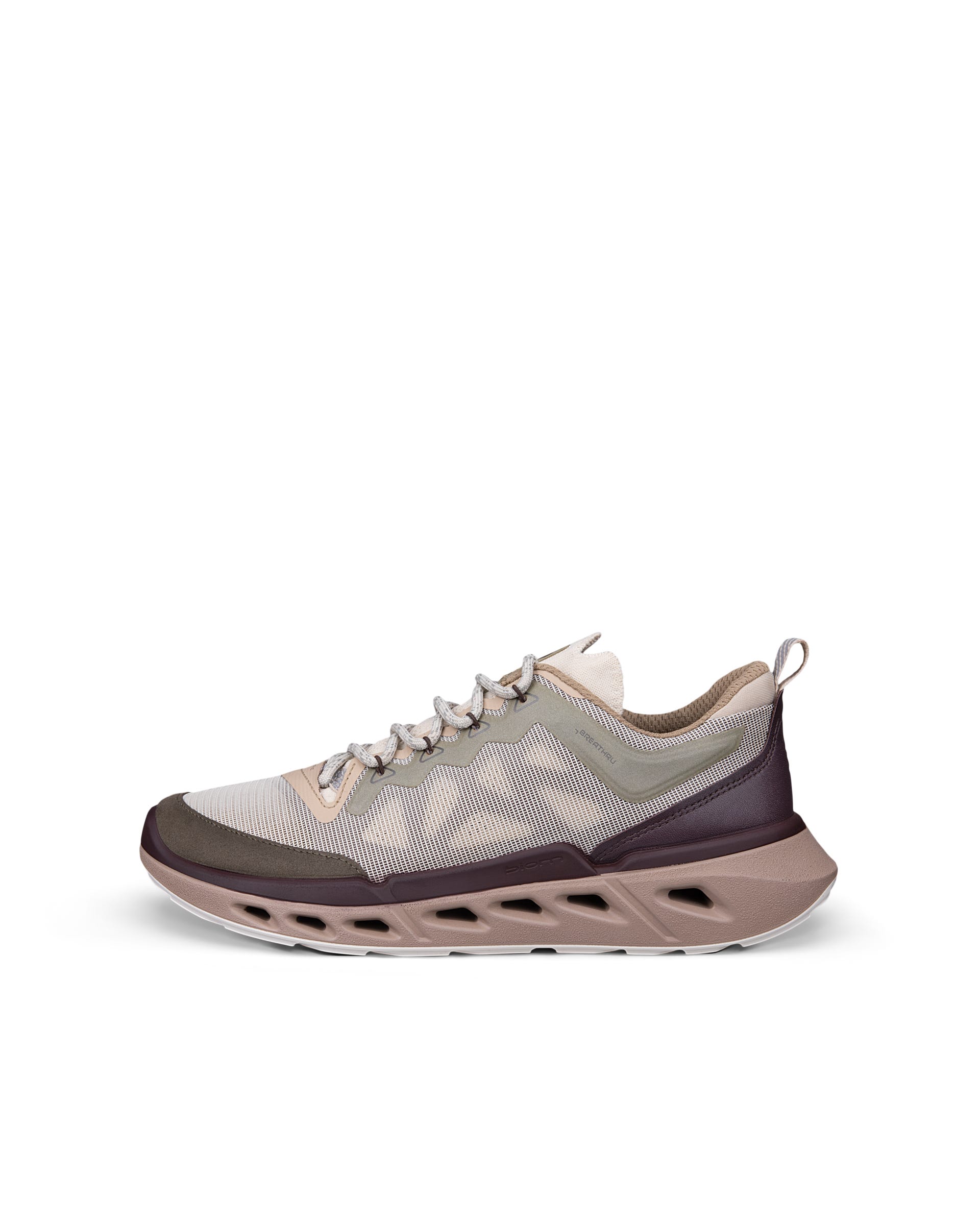 Women's ECCO® Biom 720 Textile Sneaker - Brown - Outside