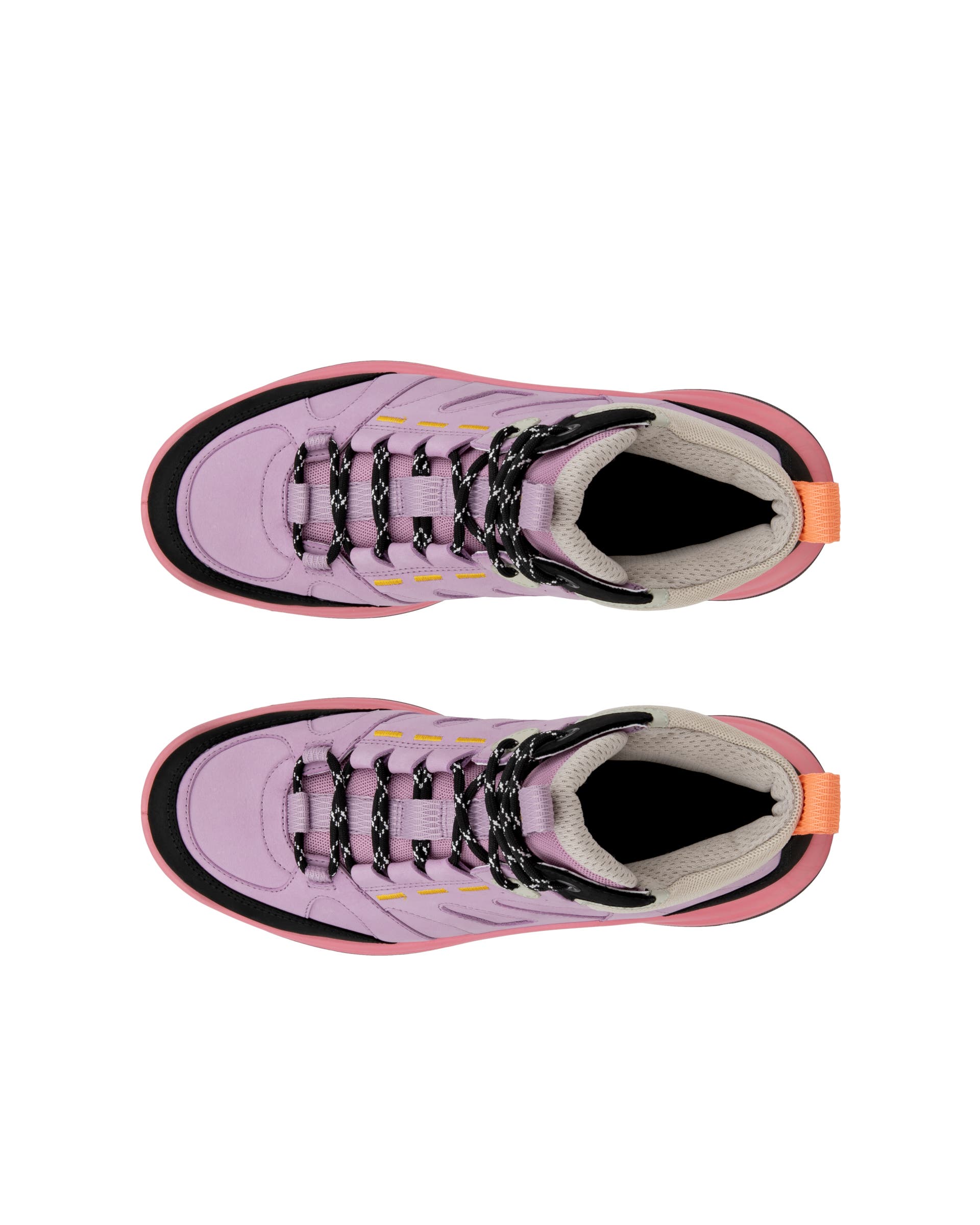 Women's ECCO® Offroad Nubuck Waterproof Mid-Cut Outdoor Boot - Multicolour - Top left pair