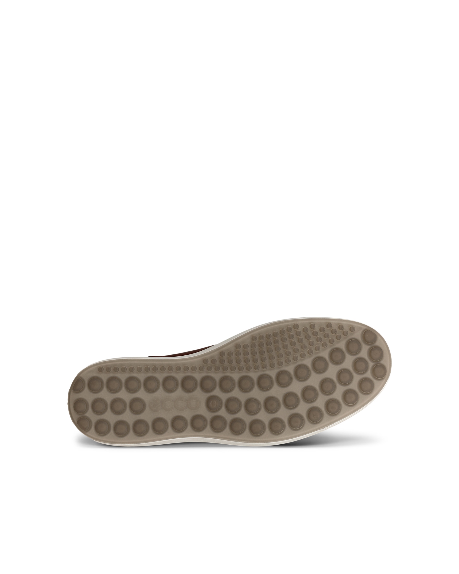 ECCO® Soft 7 Herren Ledersneaker - Braun - Sole