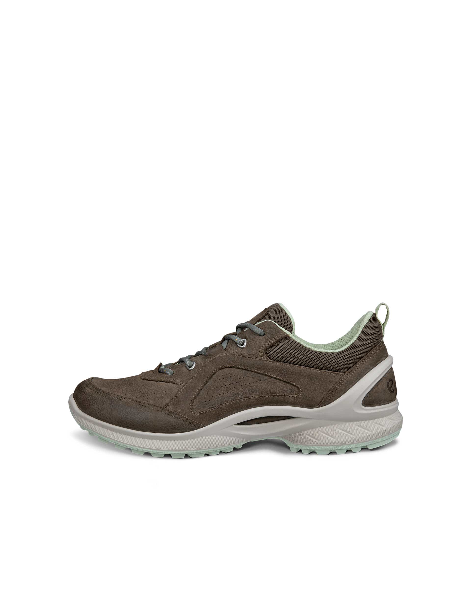Damskie nubukowe buty outdoorowe ECCO® BIOM ENERGI - Brązowy - Outside